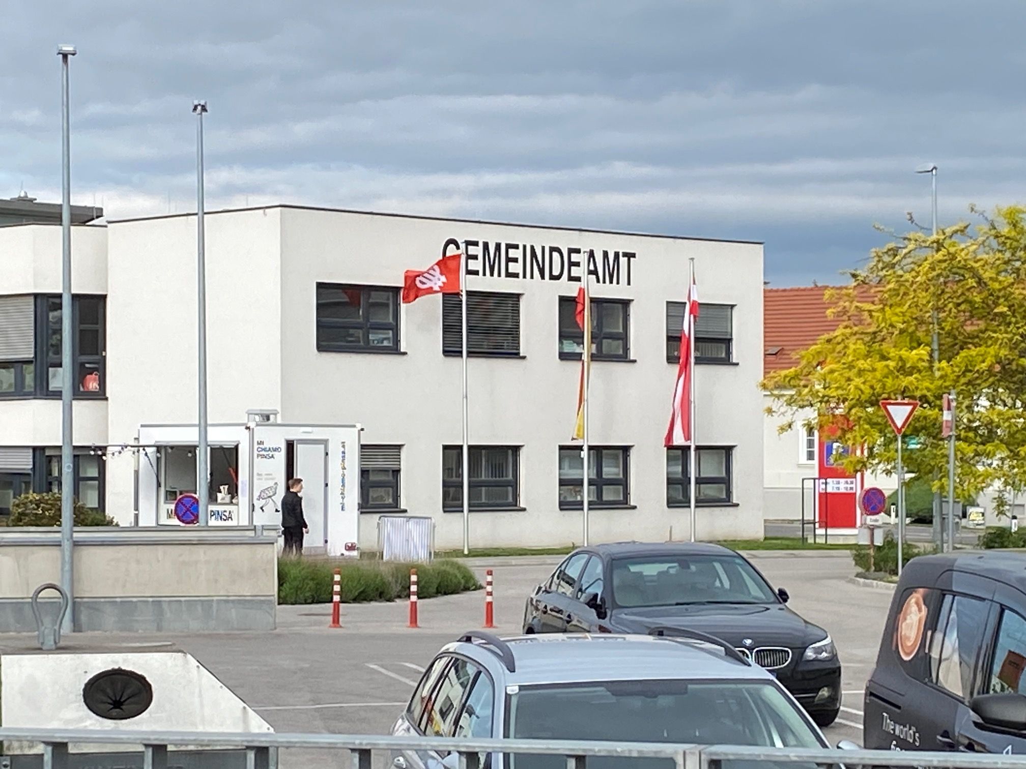 Gemeinde hisste SP-Fahne