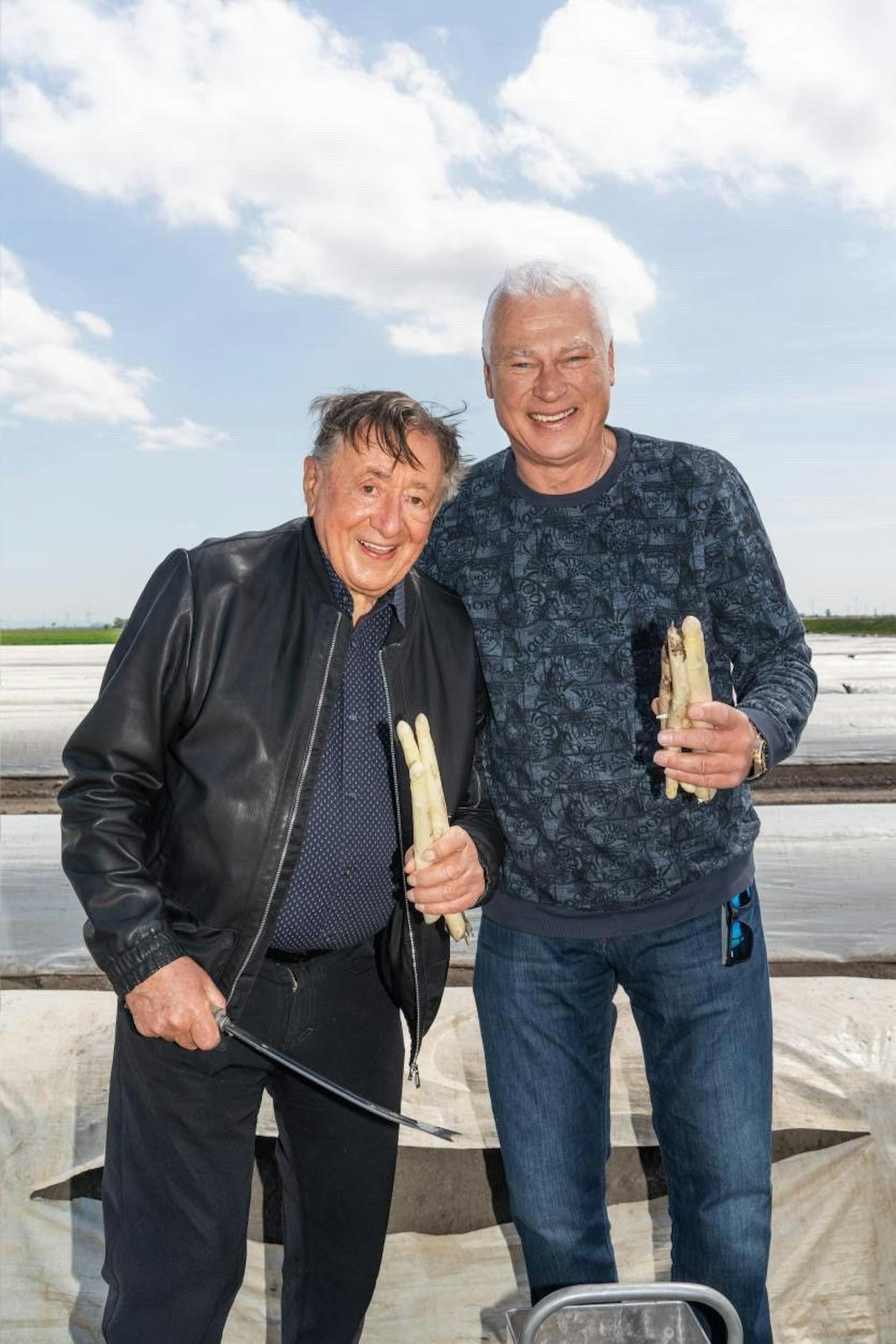 Auch Toni Polster war mit von der Partie im Marchfeld