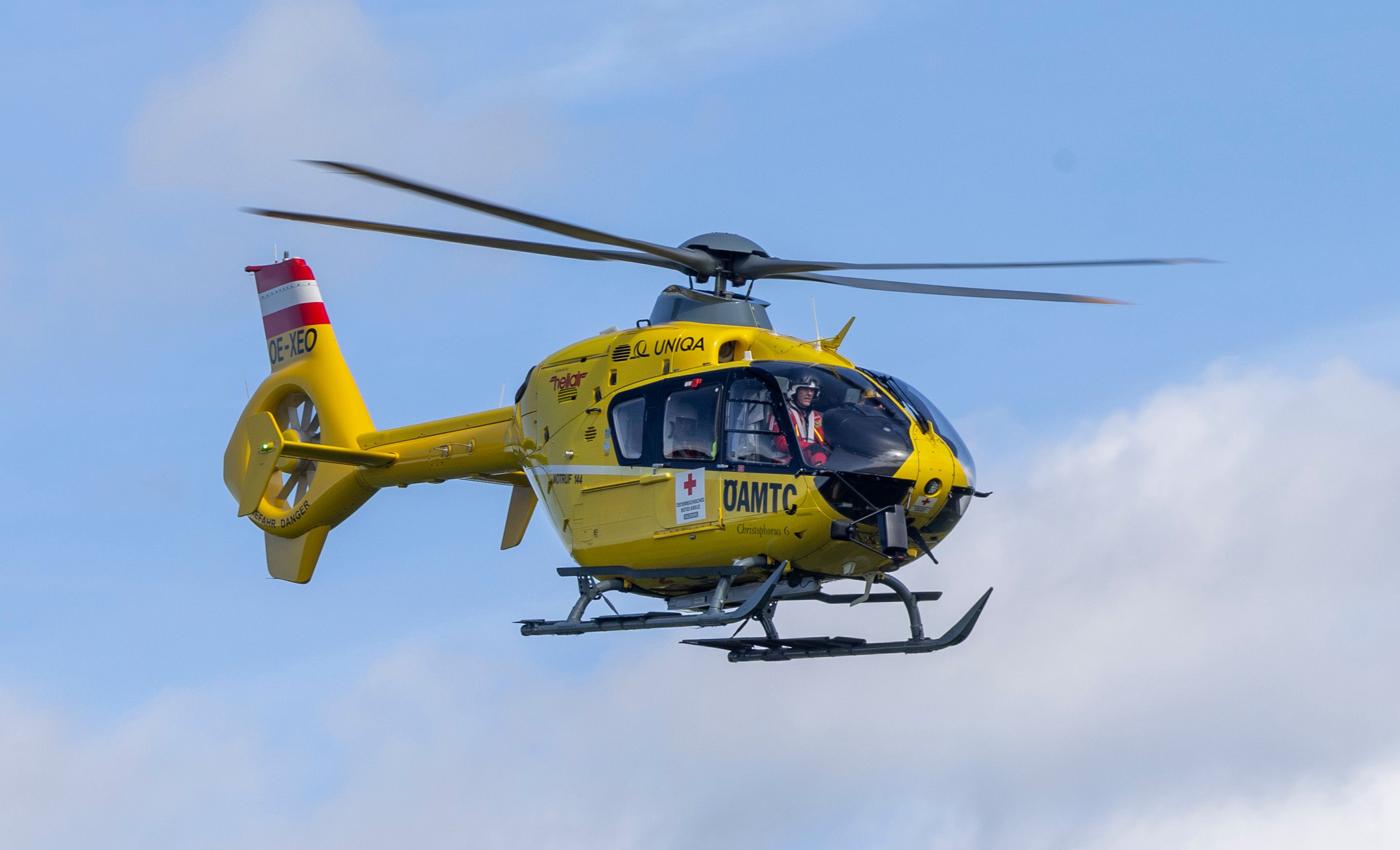 Das Kind wurde verletzt ins Spital geflogen. (Symbolbild)