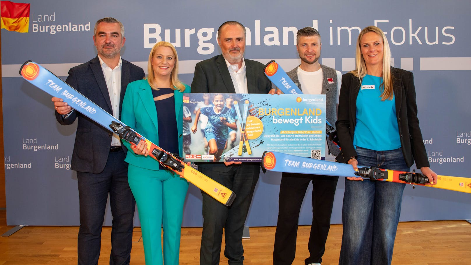 "Burgenland bewegt Kids" mit 200 Euro Sport-Gutschein