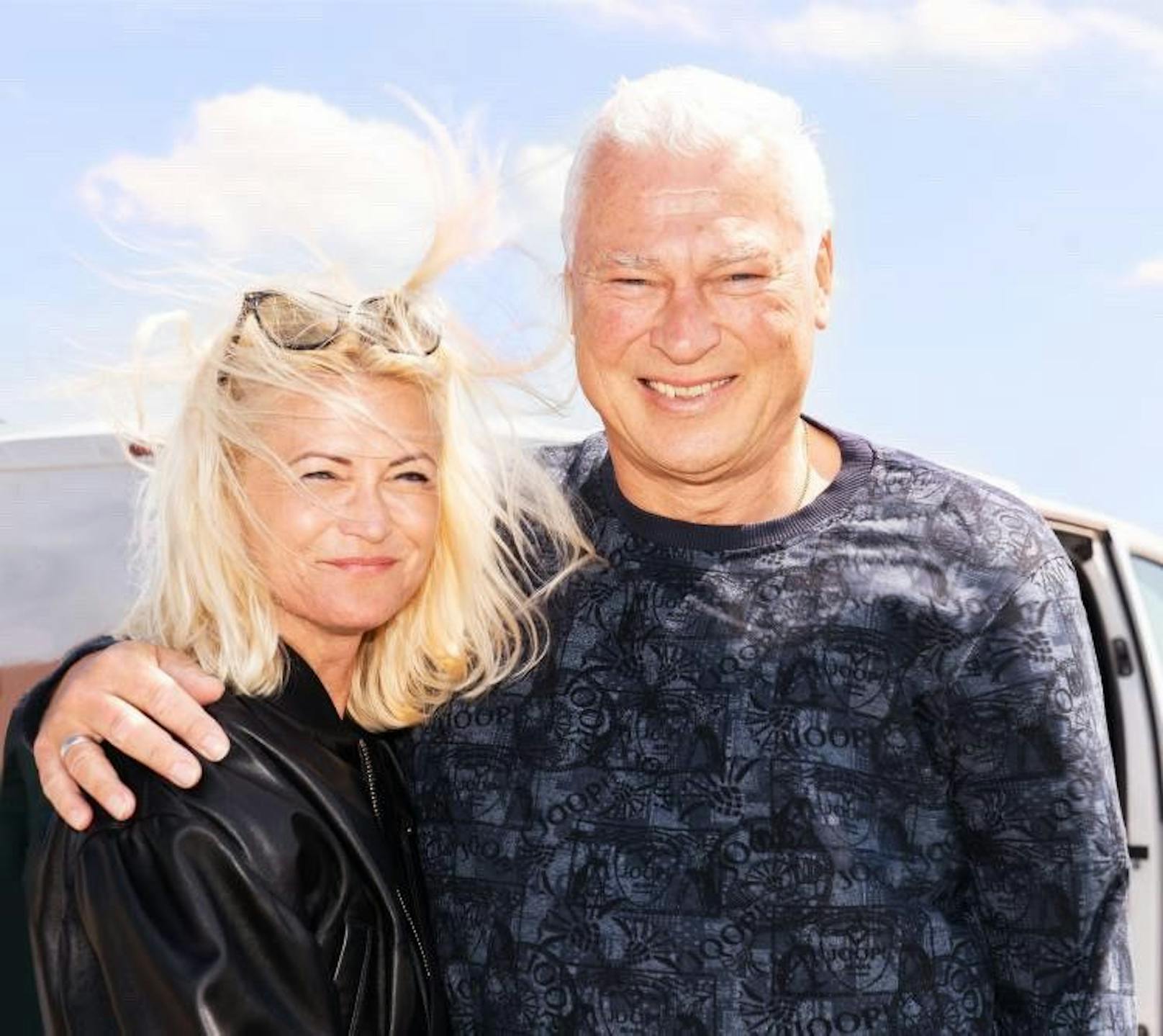 Toni Polster mit seiner Ehefrau Birgit