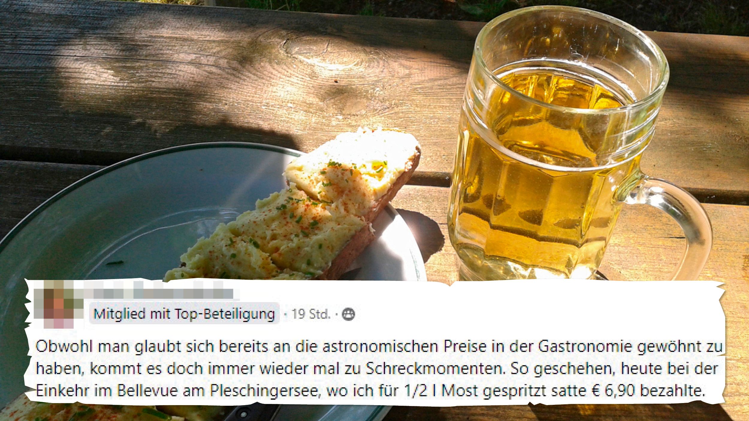 In einem Facebook-Post machte die Kundin ihrem Ärger Luft und berichtete von einem 