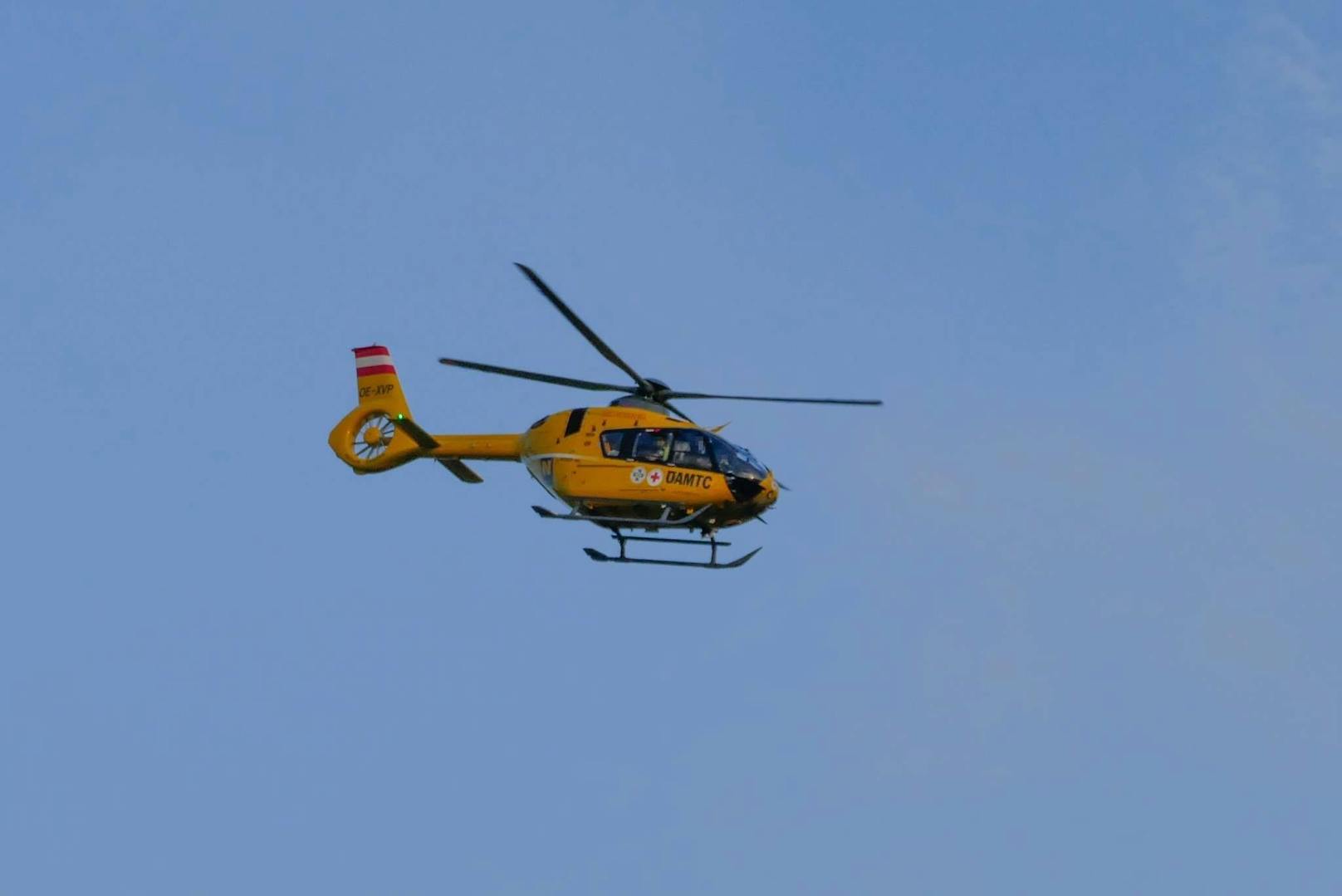 Explosion in Garage: Mann per Heli ins Spital