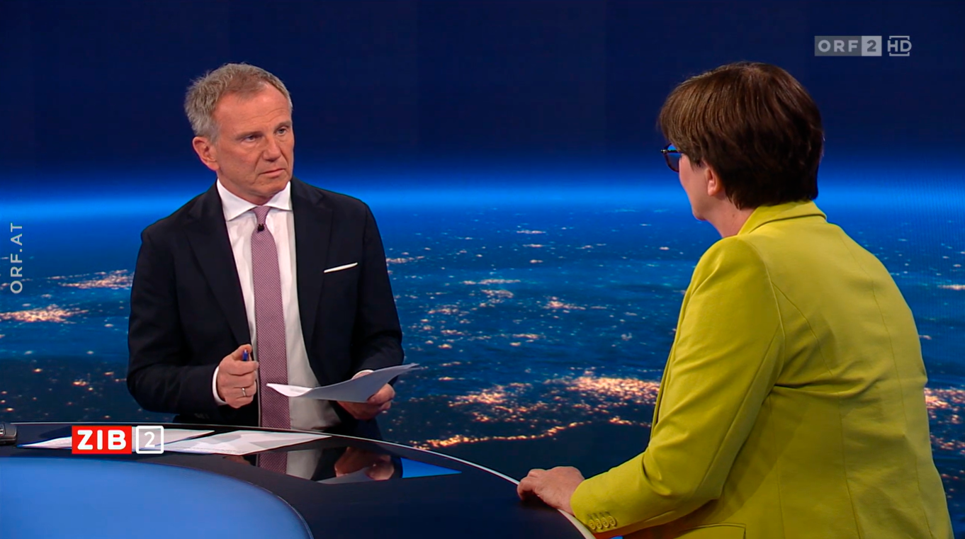 Da schaute selbst Armin Wolf kurz verdutzt: SPD-Vorsitzende Saskia Esken bezeichnete die AfD klar als 