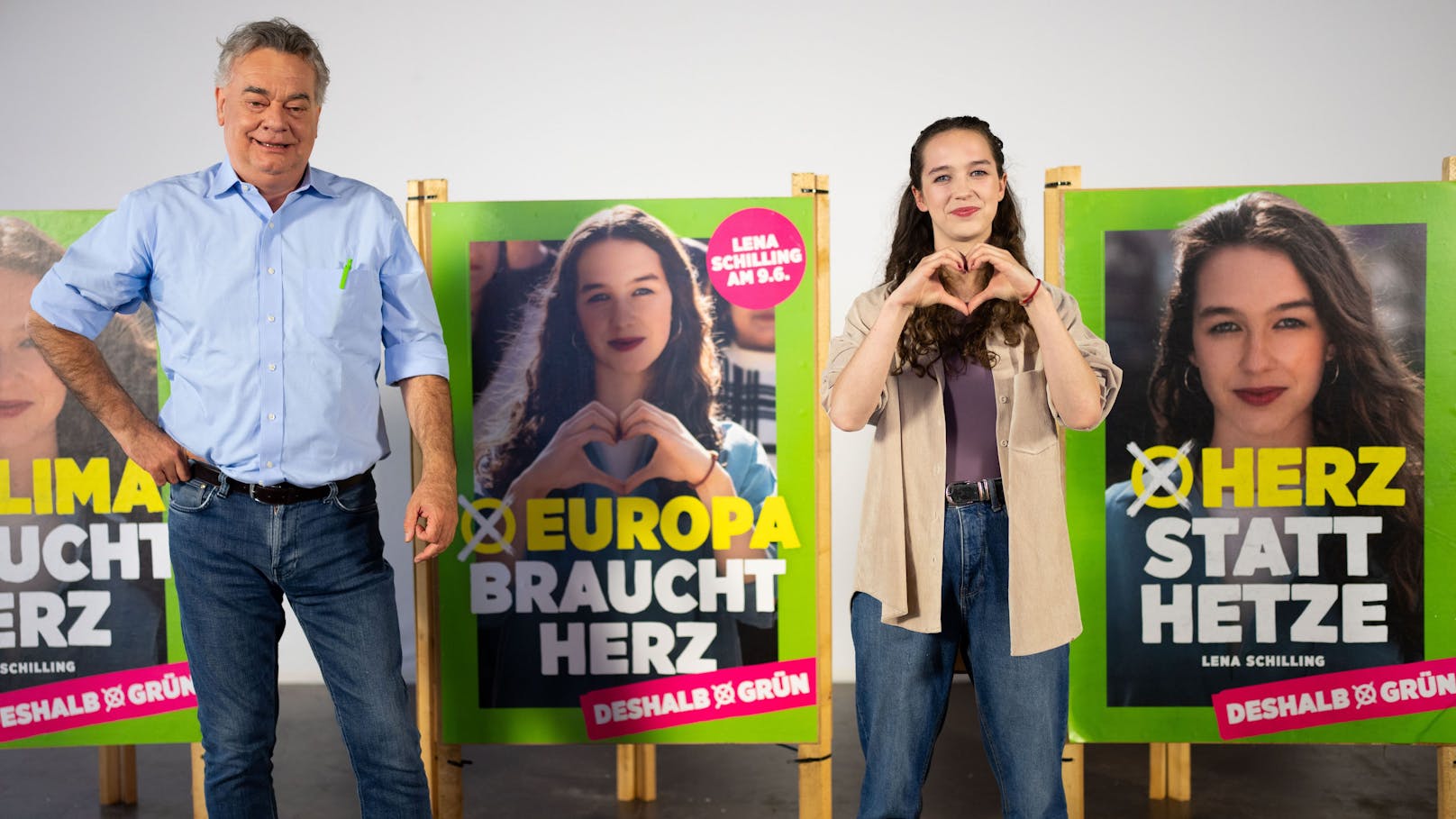 Mit Herz und Schilling wollen die Grünen in die EU
