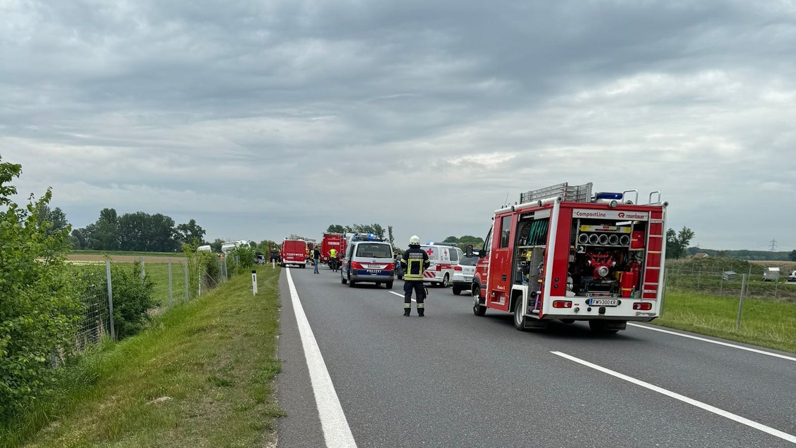 Schwerer Unfall in Stratzdorf (NÖ)