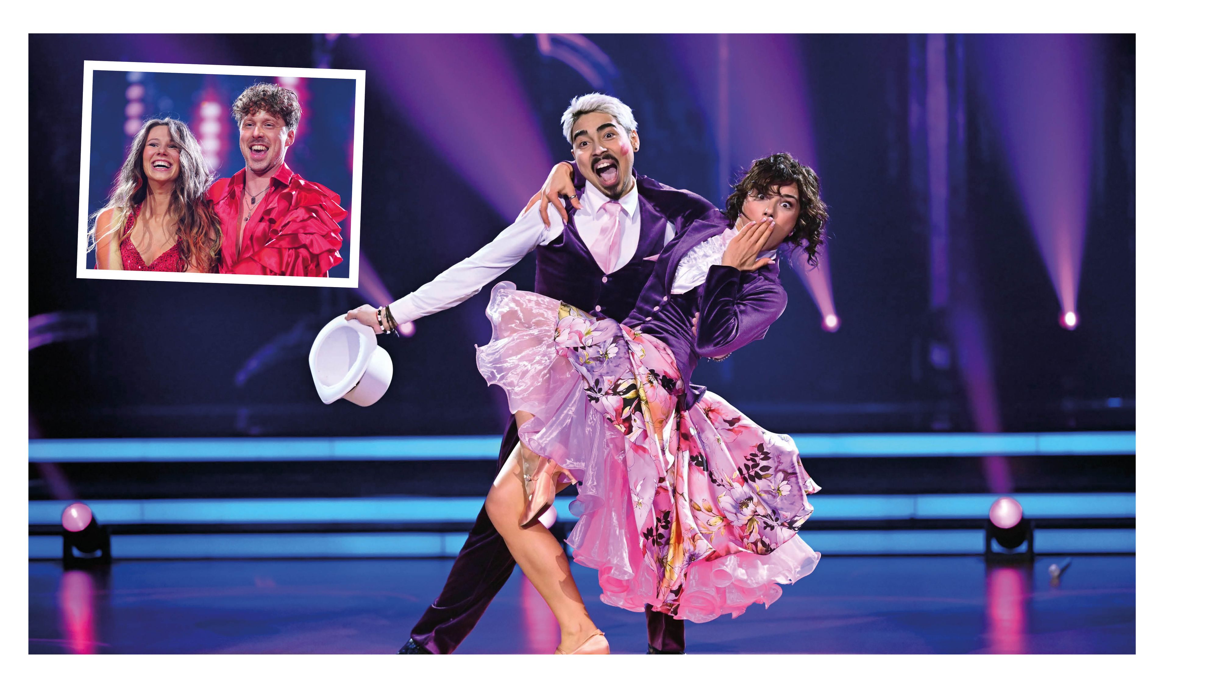 Tony Bauer und Anastasia Stan bei 