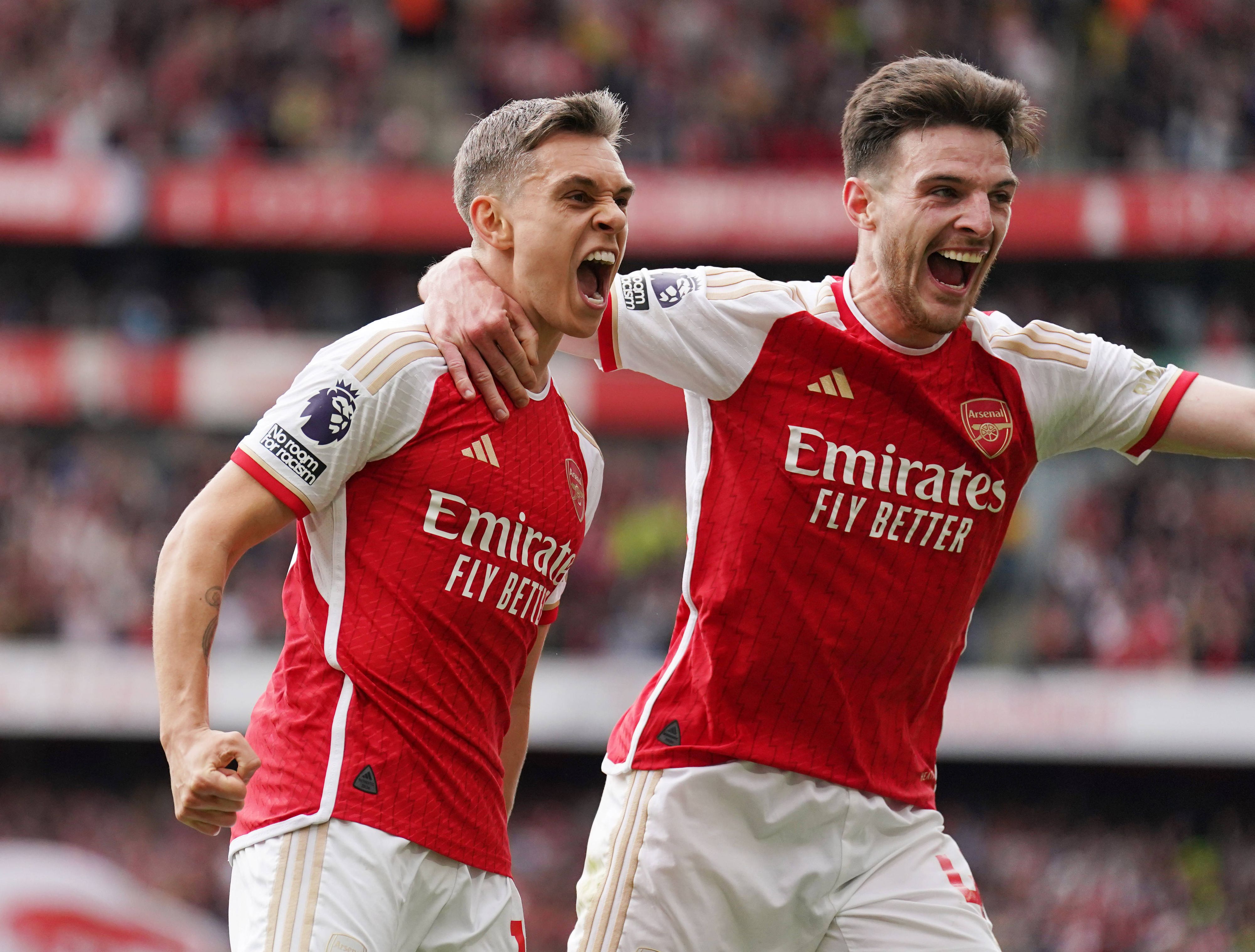 Jubel bei Arsenal