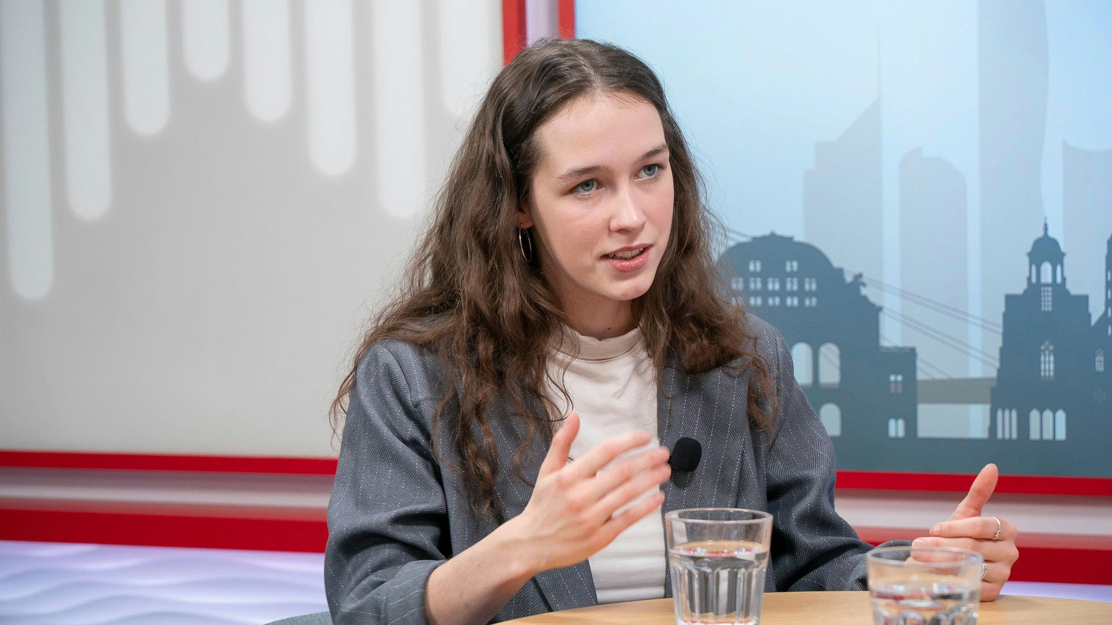 Lena Schilling (23) ist Spitzenkandidatin der Grünen.