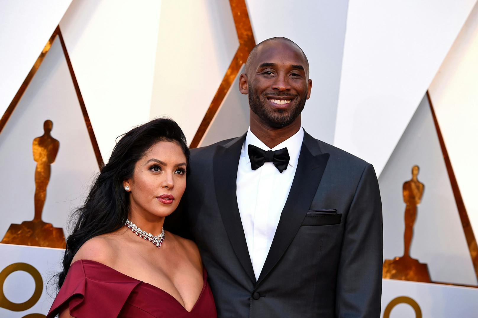 Platz acht: Am 5. Mai 2000 verkündeten Basketballer <strong>Kobe Bryant</strong> (†) und <strong>Vanessa Laine</strong> (41) ihre Verlobung.