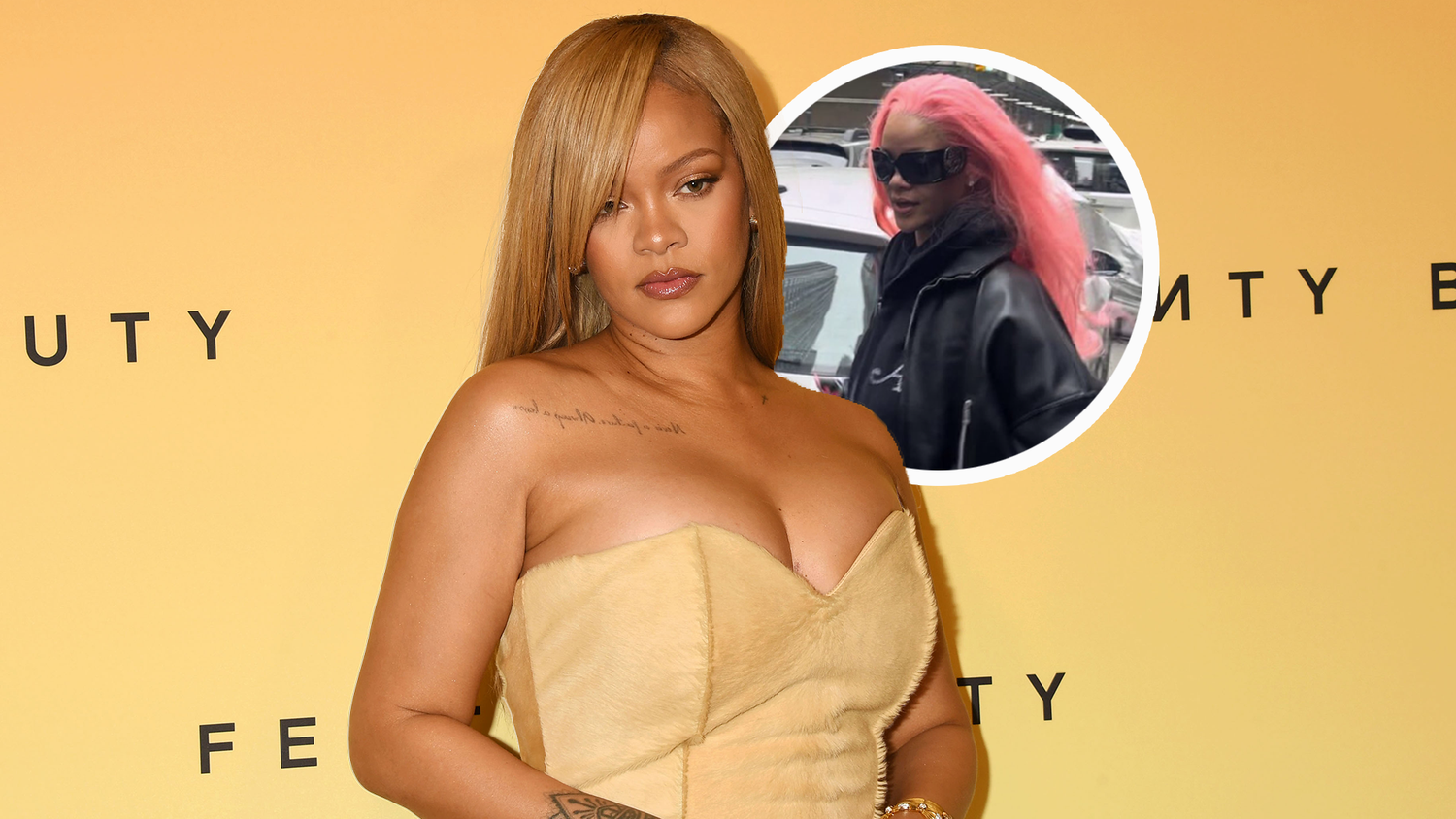Rihanna überrascht mit ihrer neuen Haarfarbe, doch ihren Fans scheint es zu gefallen.