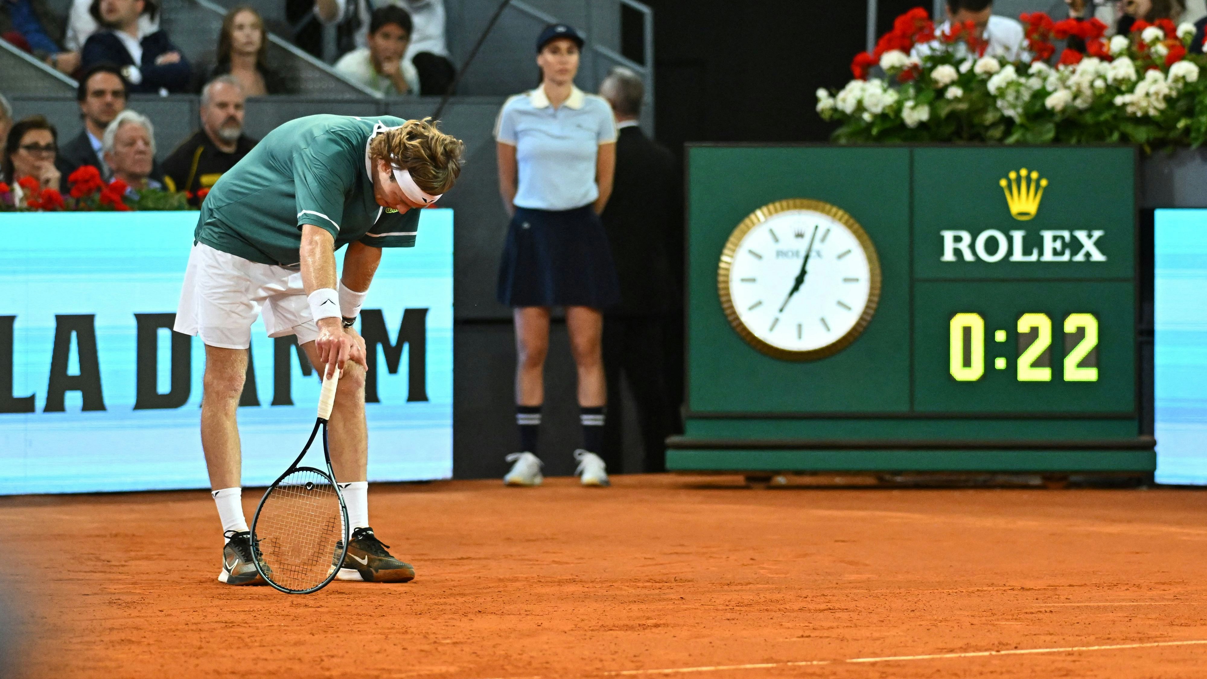 Andrej Rublev: "Das ist nicht normal."