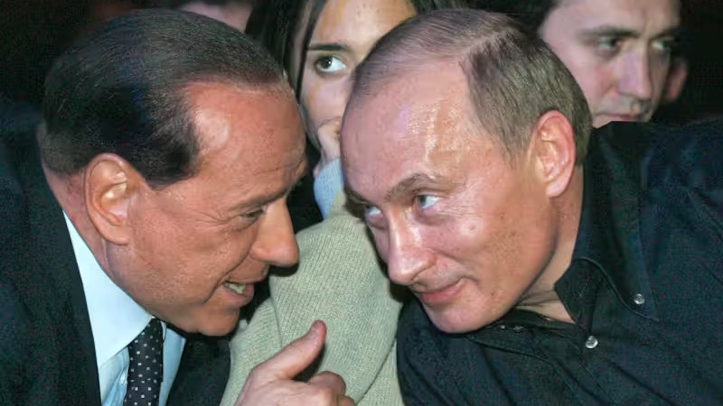 Heute.at - Als Berlusconi Putin traf und sich übergeben musste