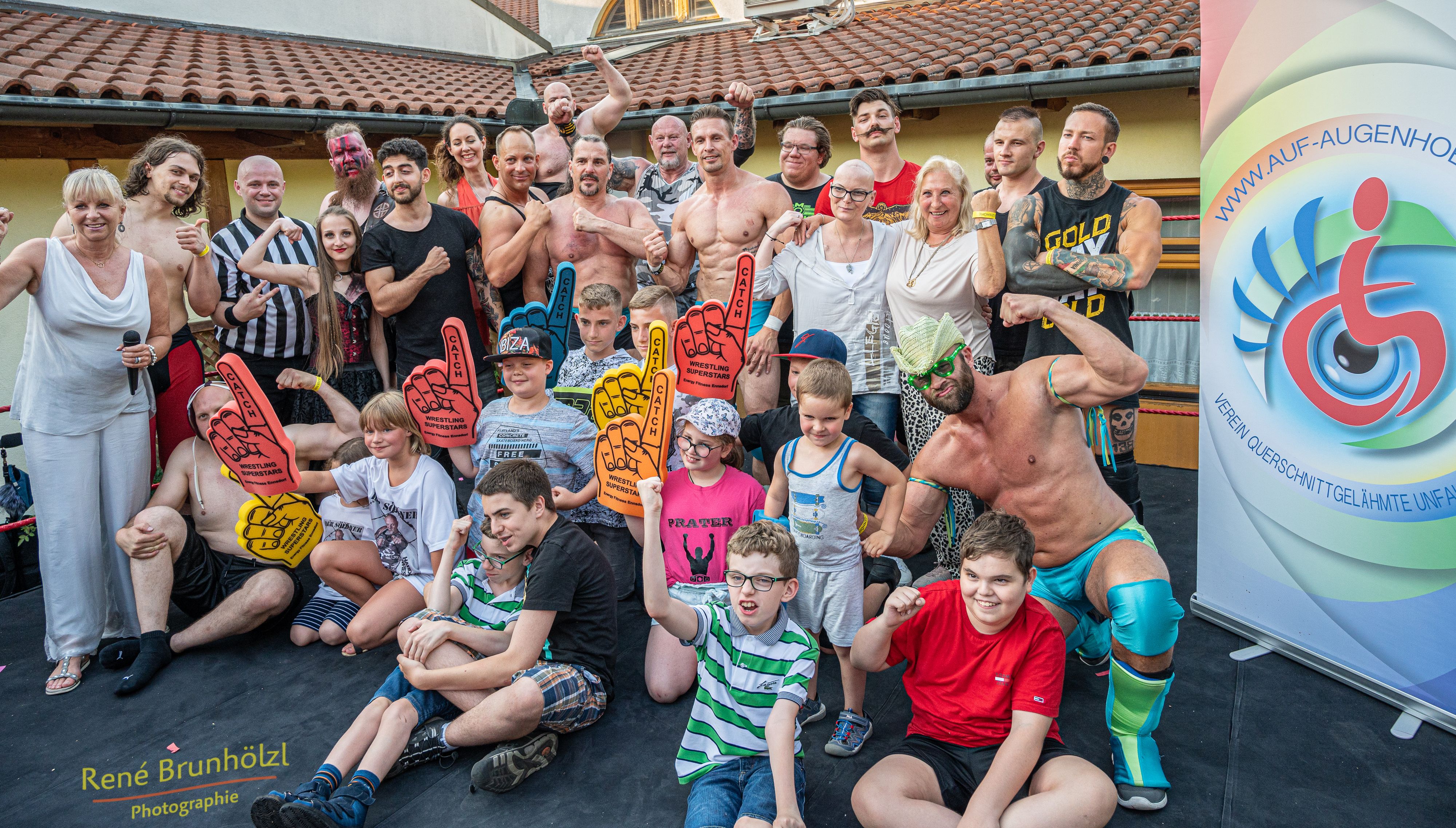 Am 18. Mai wird in Wien für den guten Zweck gewrestelt. Die Einnahmen gehen an einen Verein für Menschen mit Querschnittslähmungen und anderen Handicaps.