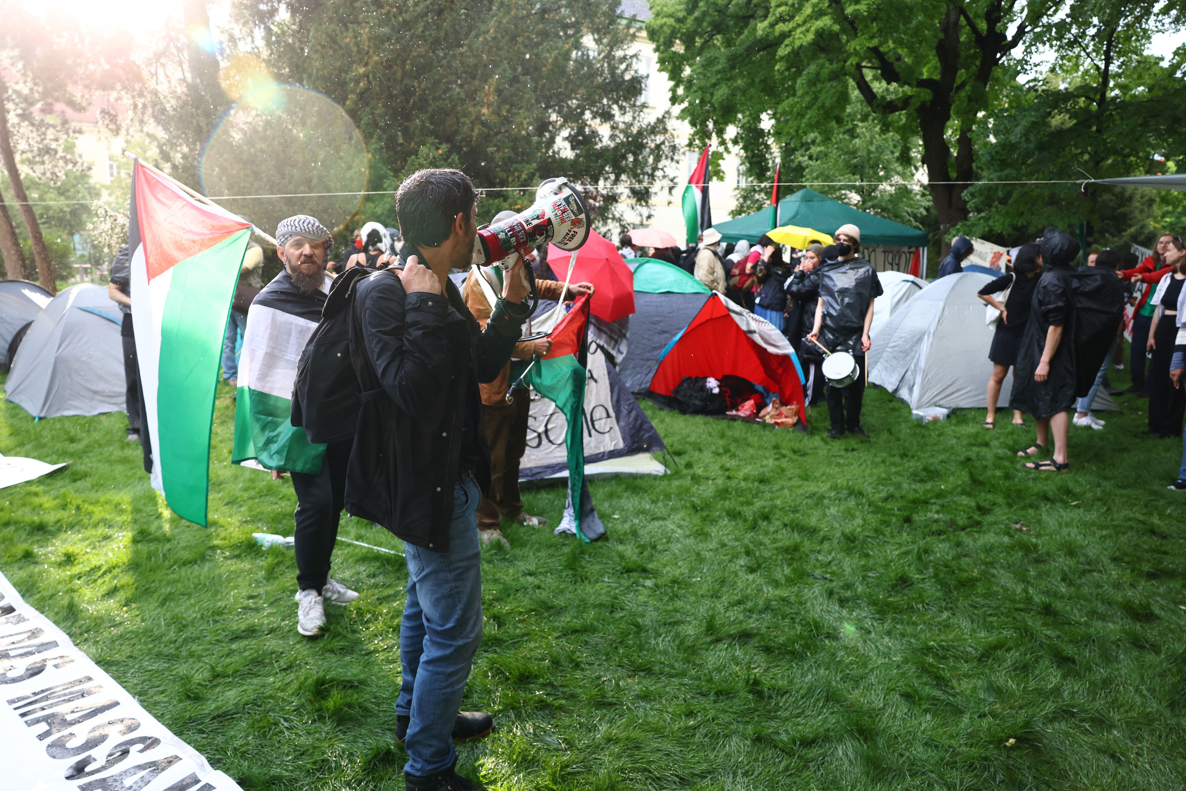 Wien-Camp geräumt: Wer hinter den Uni-Protestcamps steckt