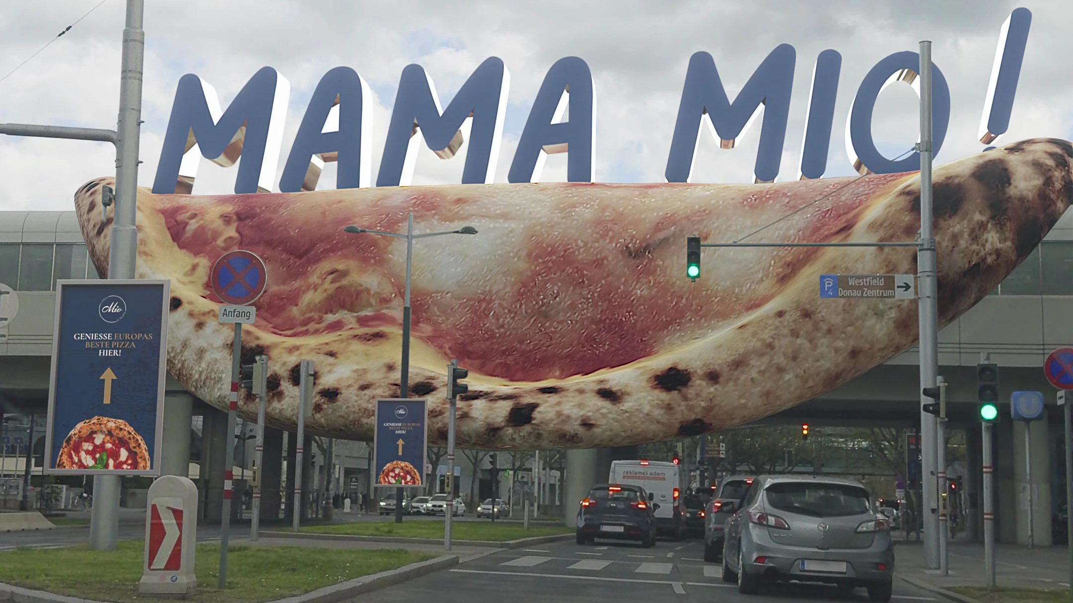 Europameister lässt jetzt Pizza über U-Bahn hängen