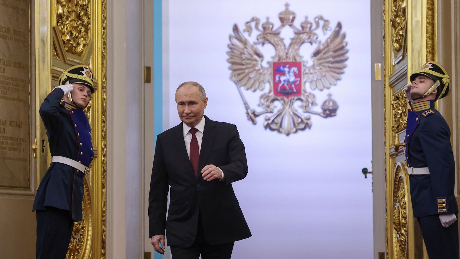 Bei Protz-Angelobung: Putin spricht über größte Angst