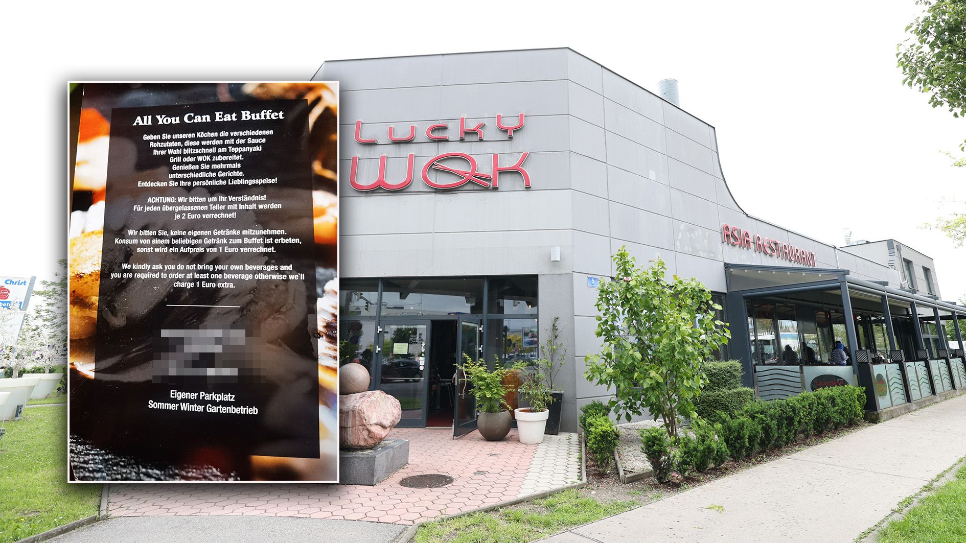 Ein China-Restaurant in Wien überrascht mit besonderen Regeln. Wer etwas übrig lässt, musst Strafe zahlen.