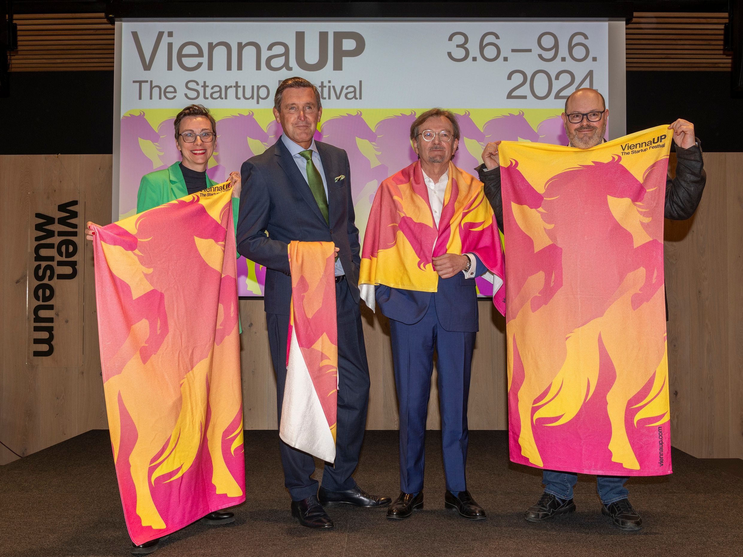 Das Startup-Festival setzt die Stadt als Wirtschafts-Hub international in Szene.