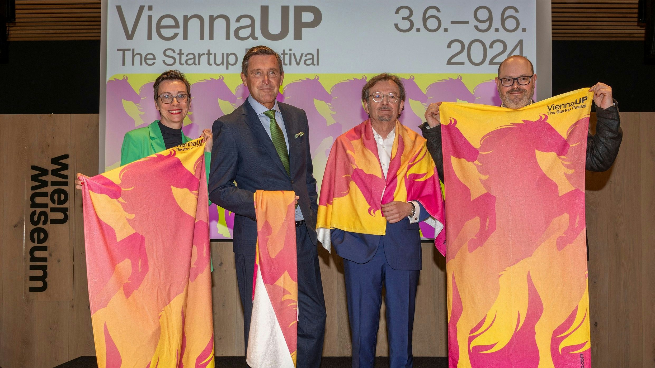 Das Startup-Festival setzt die Stadt als Wirtschafts-Hub international in Szene.