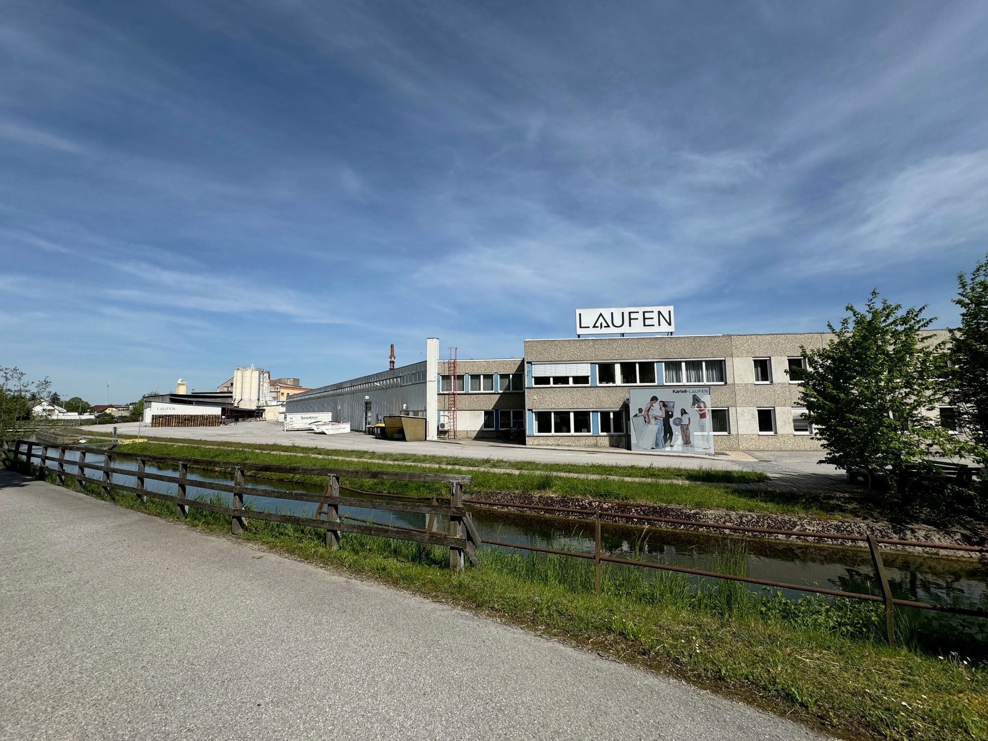 Aufnahme vom Laufen-Areal