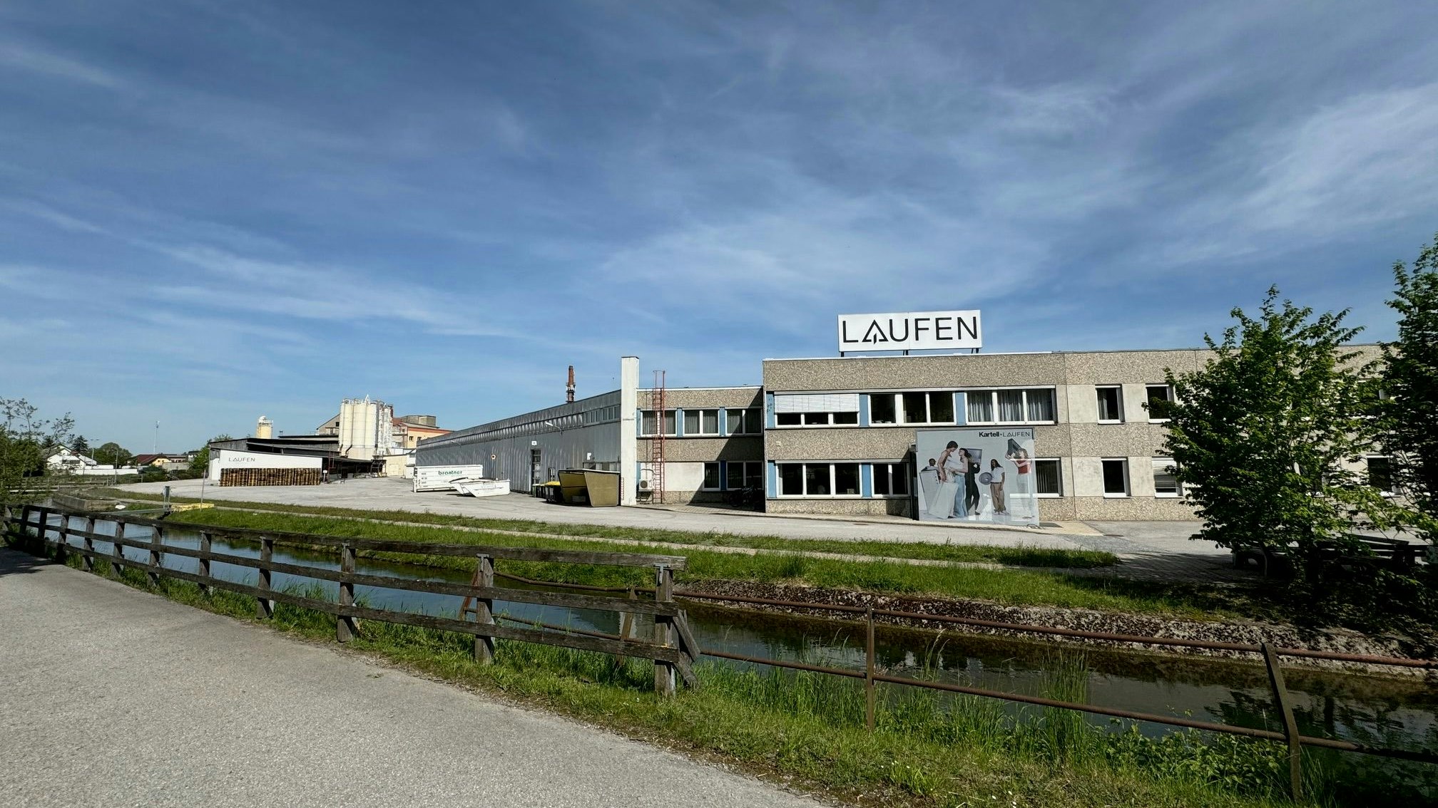 Aufnahmen vom Laufen-Areal