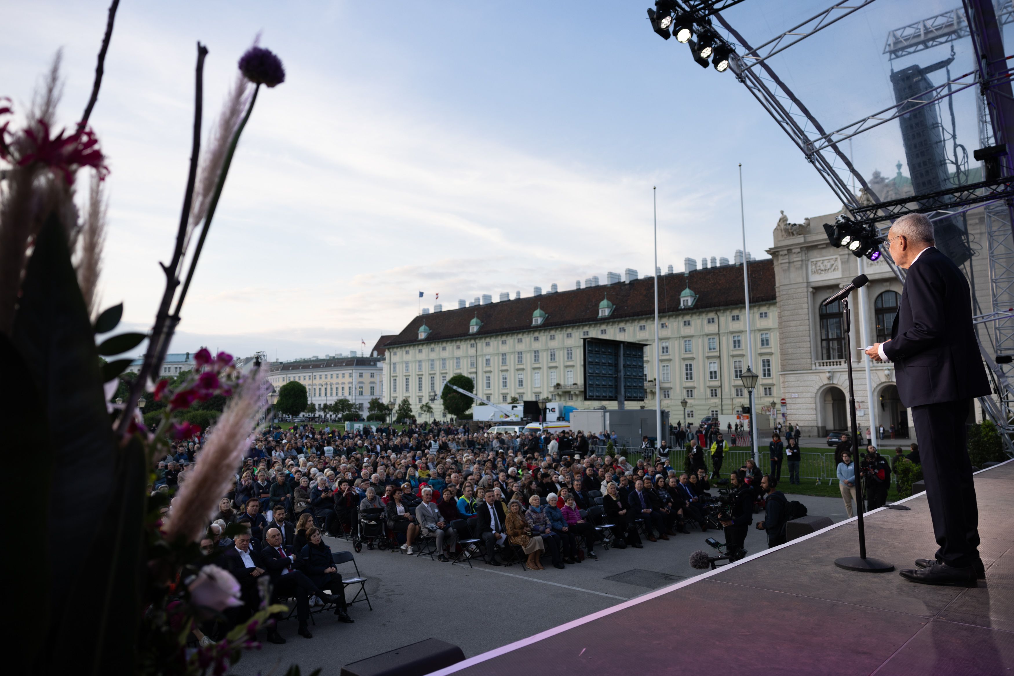 Bundespräsident Alexander Van der Bellen am 