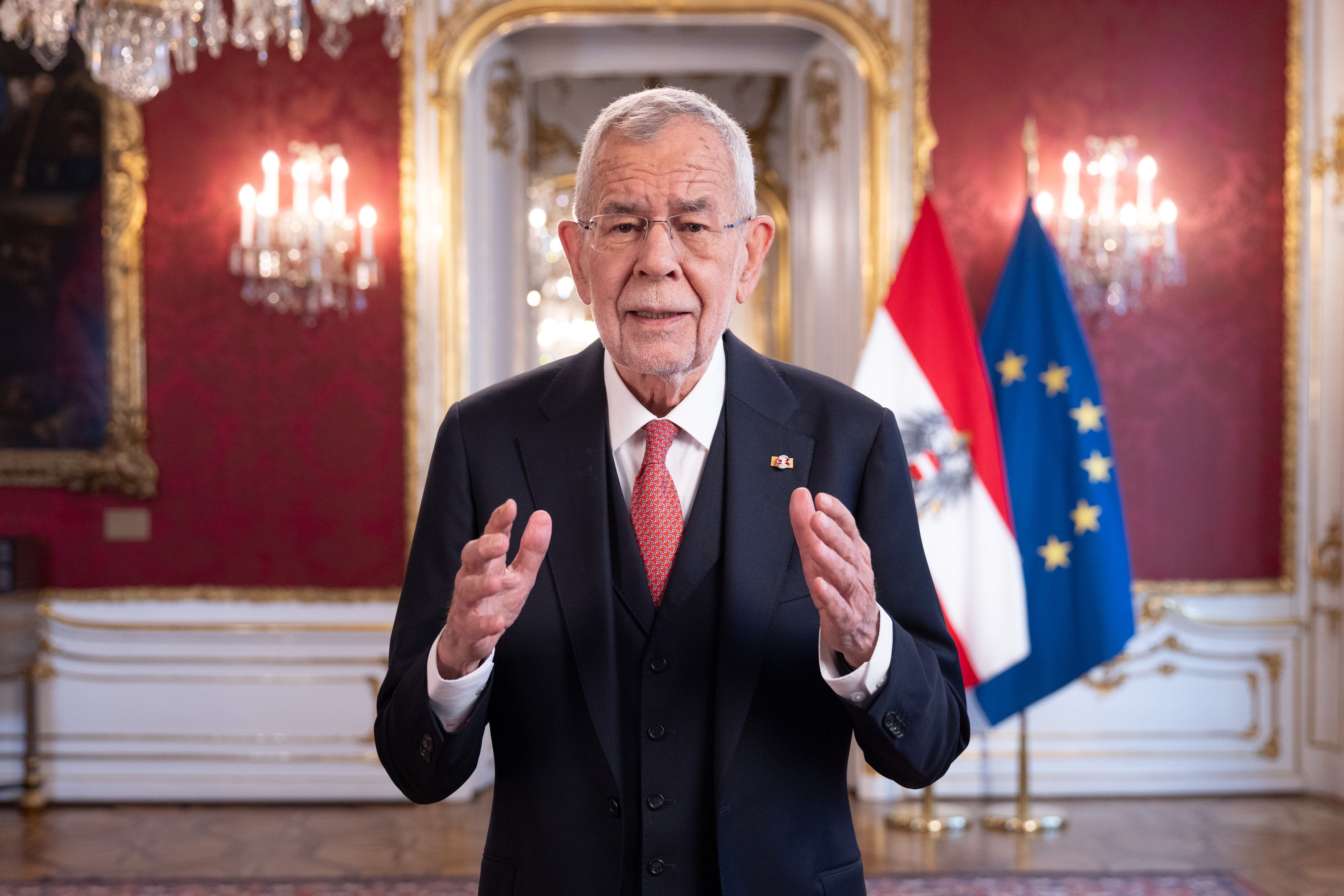 Bundespräsident Alexander Van der Bellen richtet einen Appell an die Bevölkerung. 