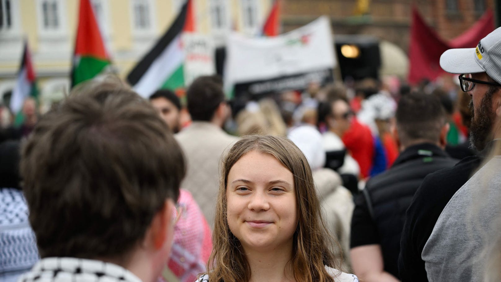 Greta Thunberg demonstriert gegen Israels ESC-Teilnahme