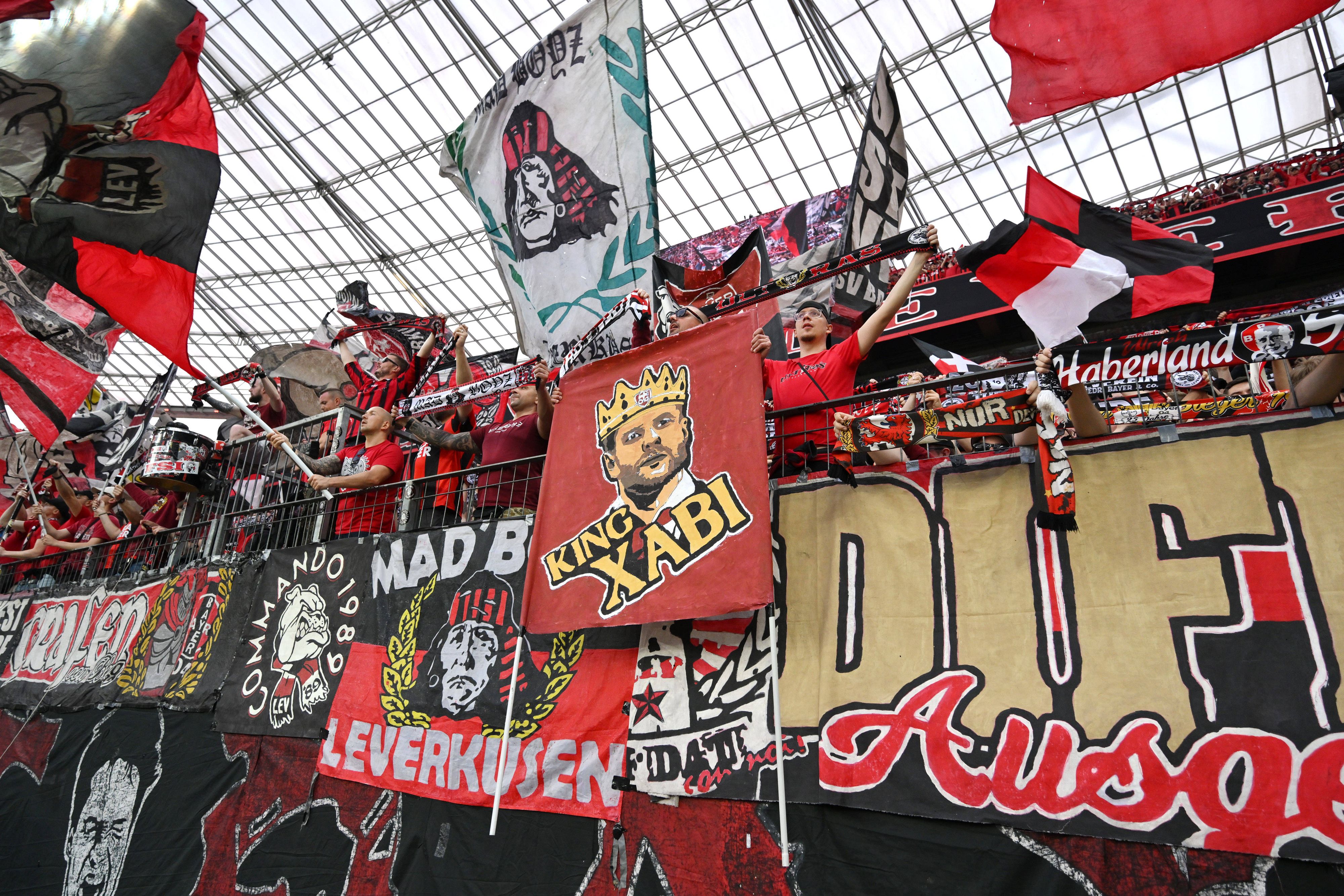 Aktion für die Leverkusen-Fans