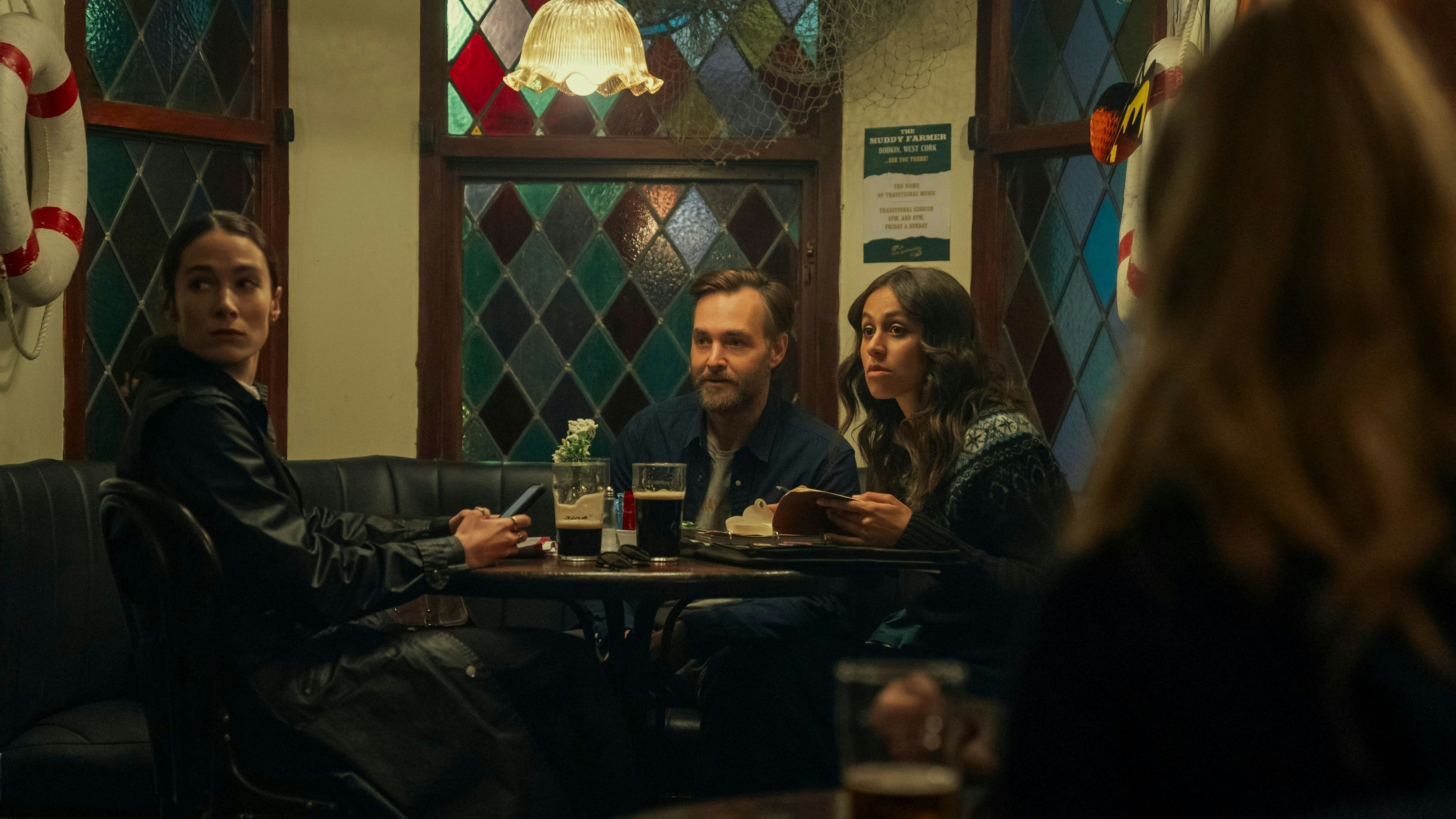 Anfangs von den lokalen Bräuchen überrascht: Dove, Gil und Emmy