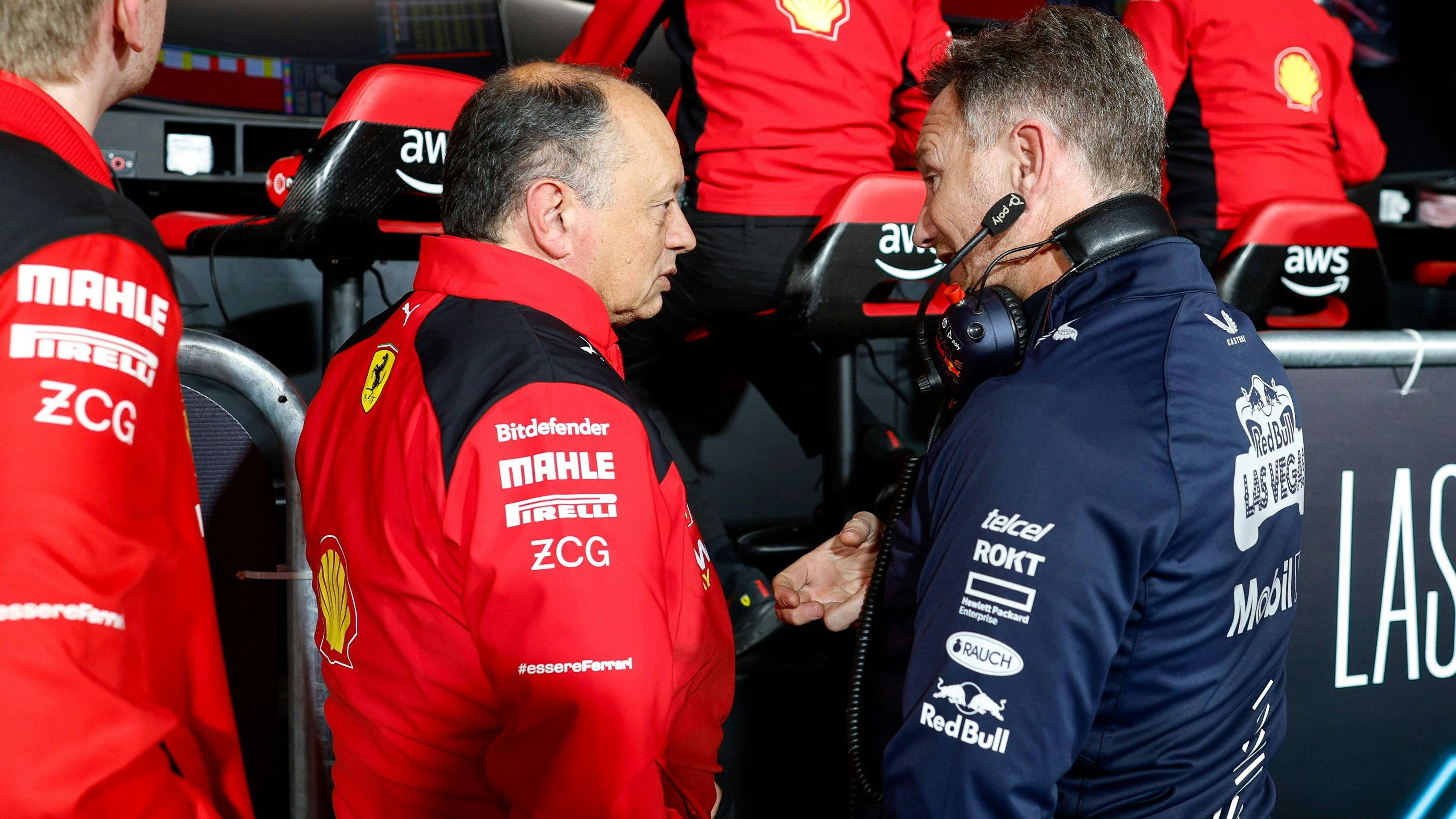 Ferrari-Teamchef Frederic Vasseur. 