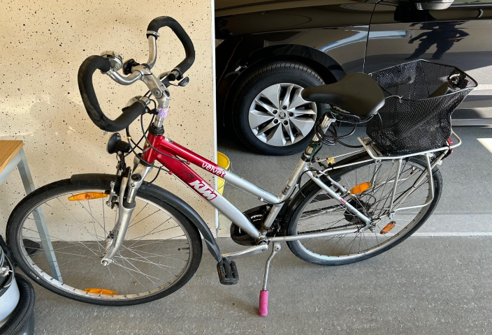 Der Unfalllenker war mit diesem Fahrrad unterwegs. 