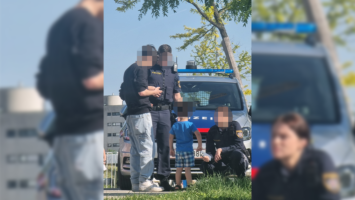 Rettungsaktion auf der Donauinsel! Ein 4-jähriger Bub verschwand am Donnerstagnachmittag spurlos. Kurz darauf kontaktierte jemand die Polizei.