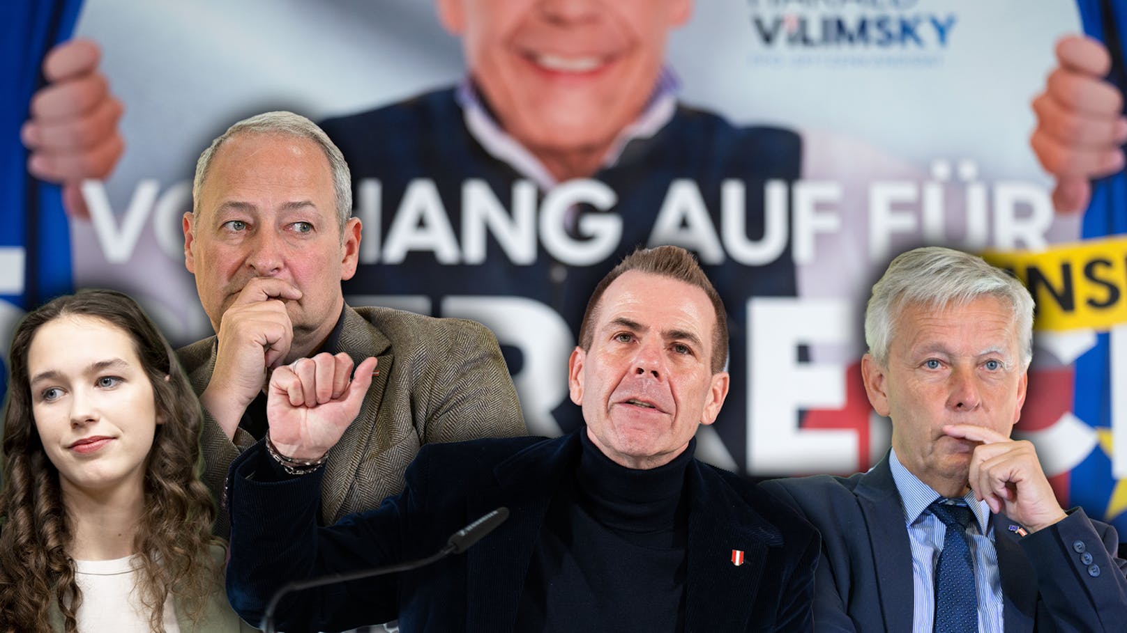 Hammer Umfrage – FPÖ auch in der EU-Wahl weit vorn
