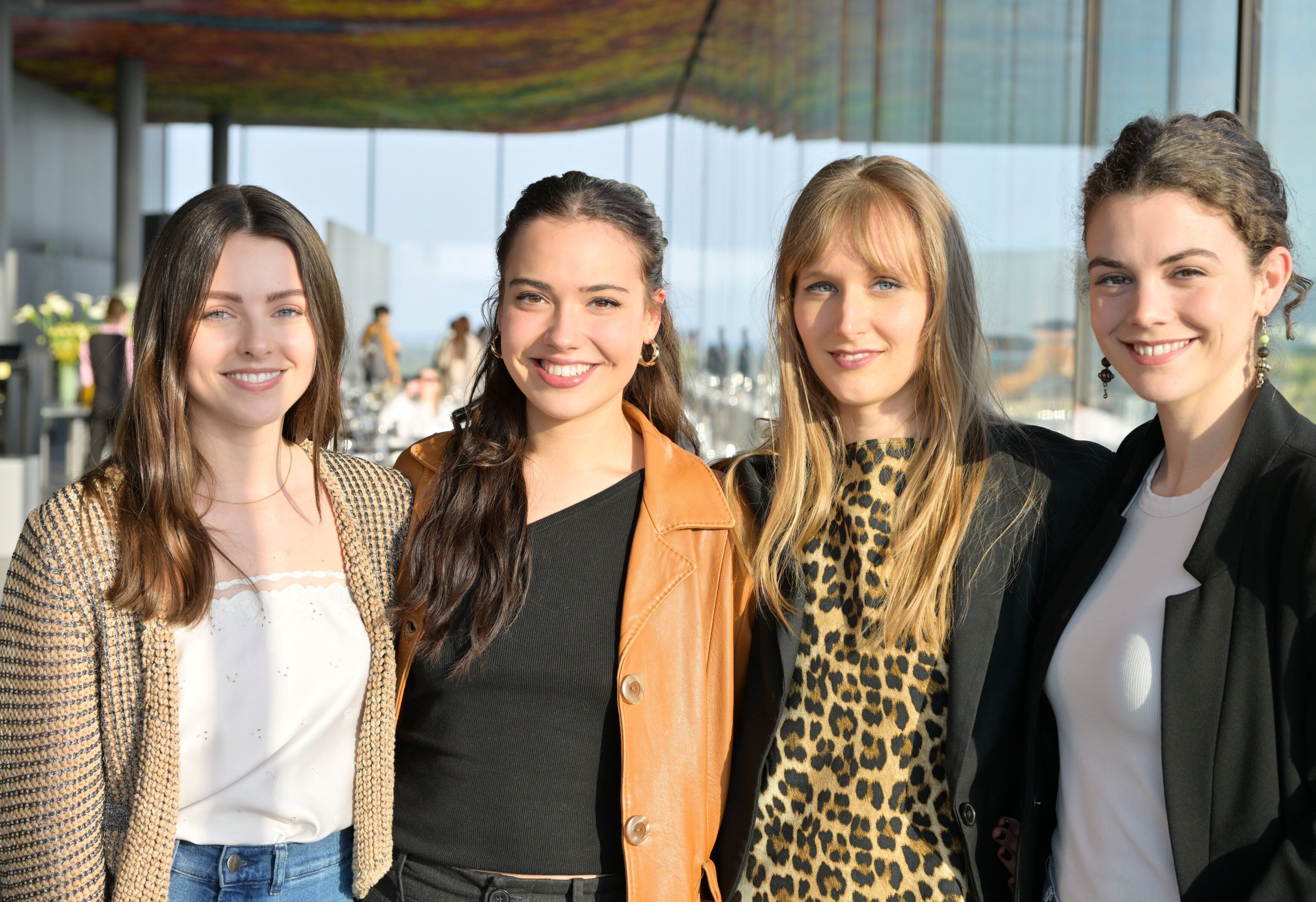 Anja Pichler, Mara Romei, Fanni Schneider und Theresa Riess sind die ORF-Biester.