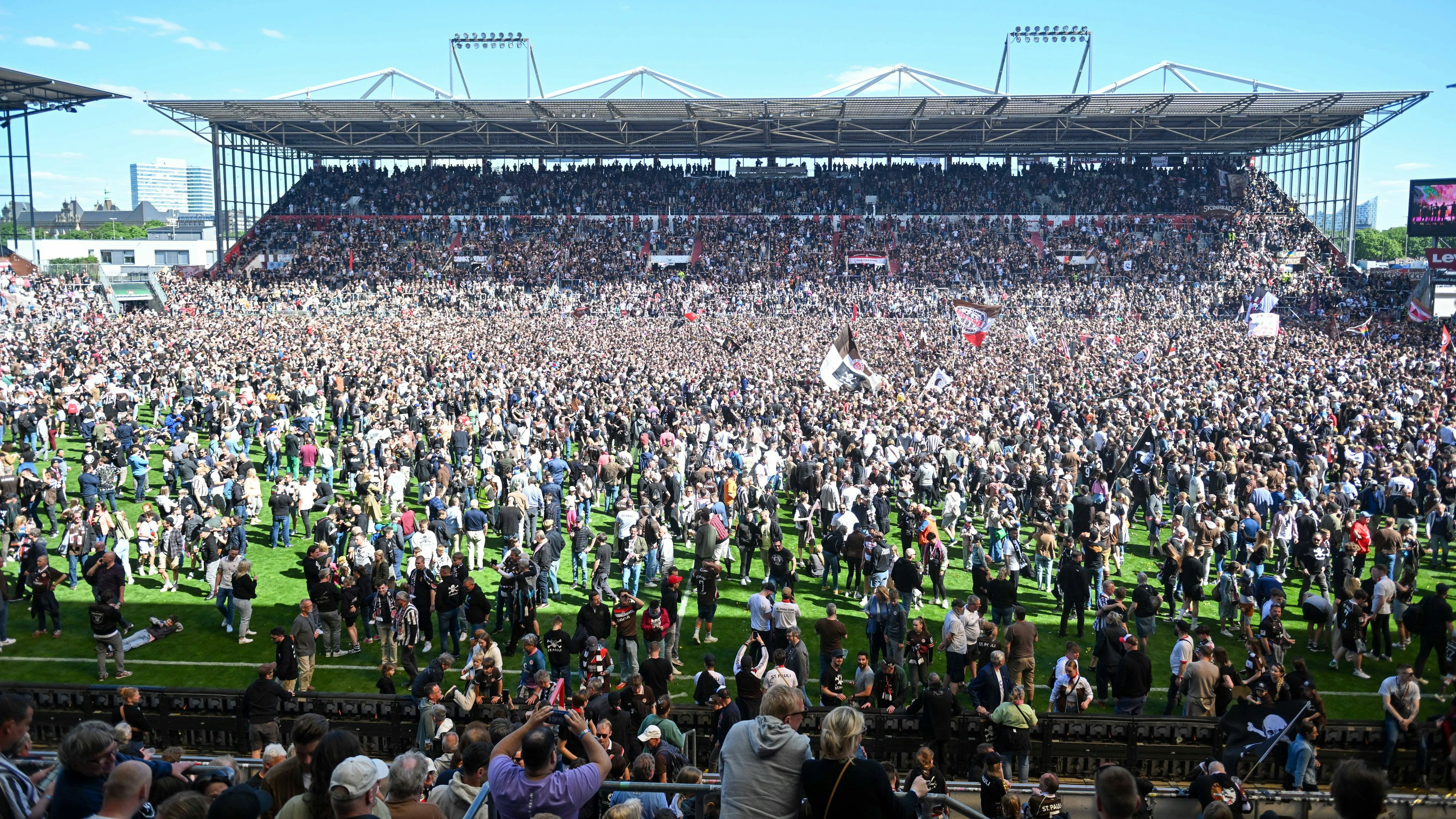 Nach dem Schlusspfiff kannte die Freude keine Grenzen mehr.