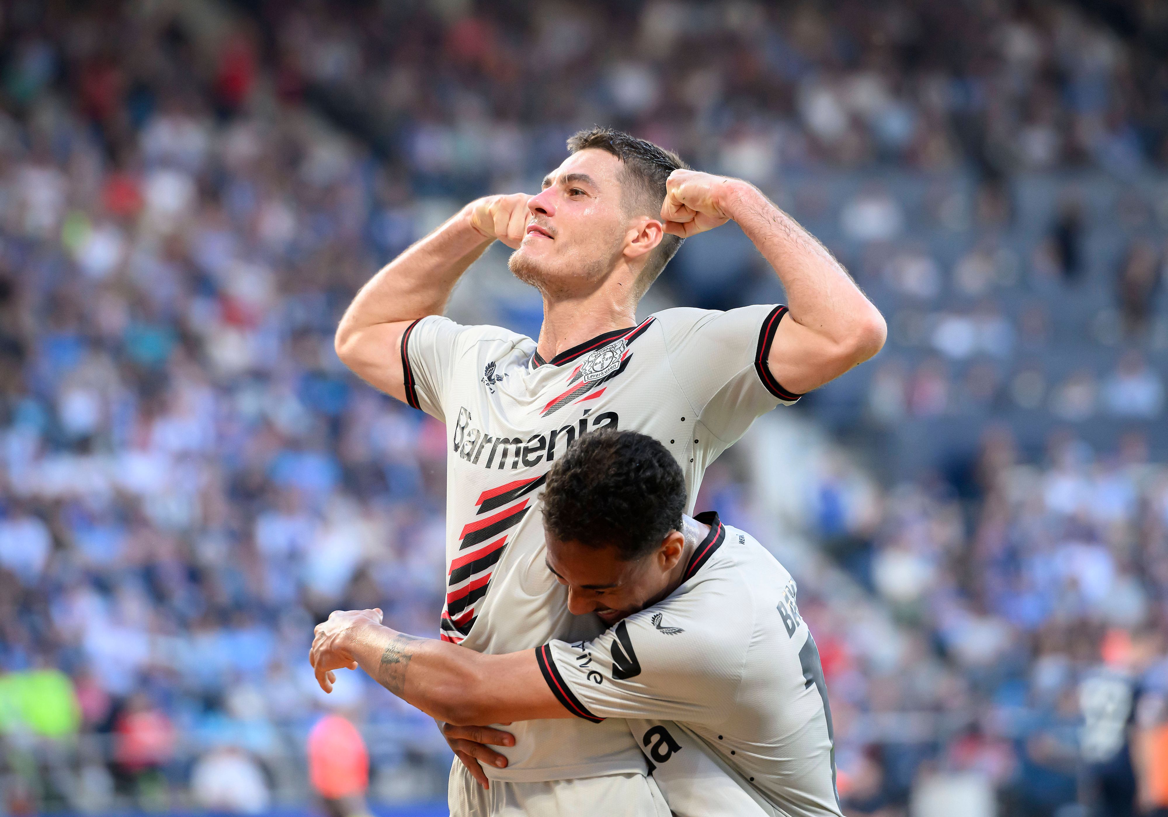 Patrik Schick sorgte für die Leverkusen-Führung.