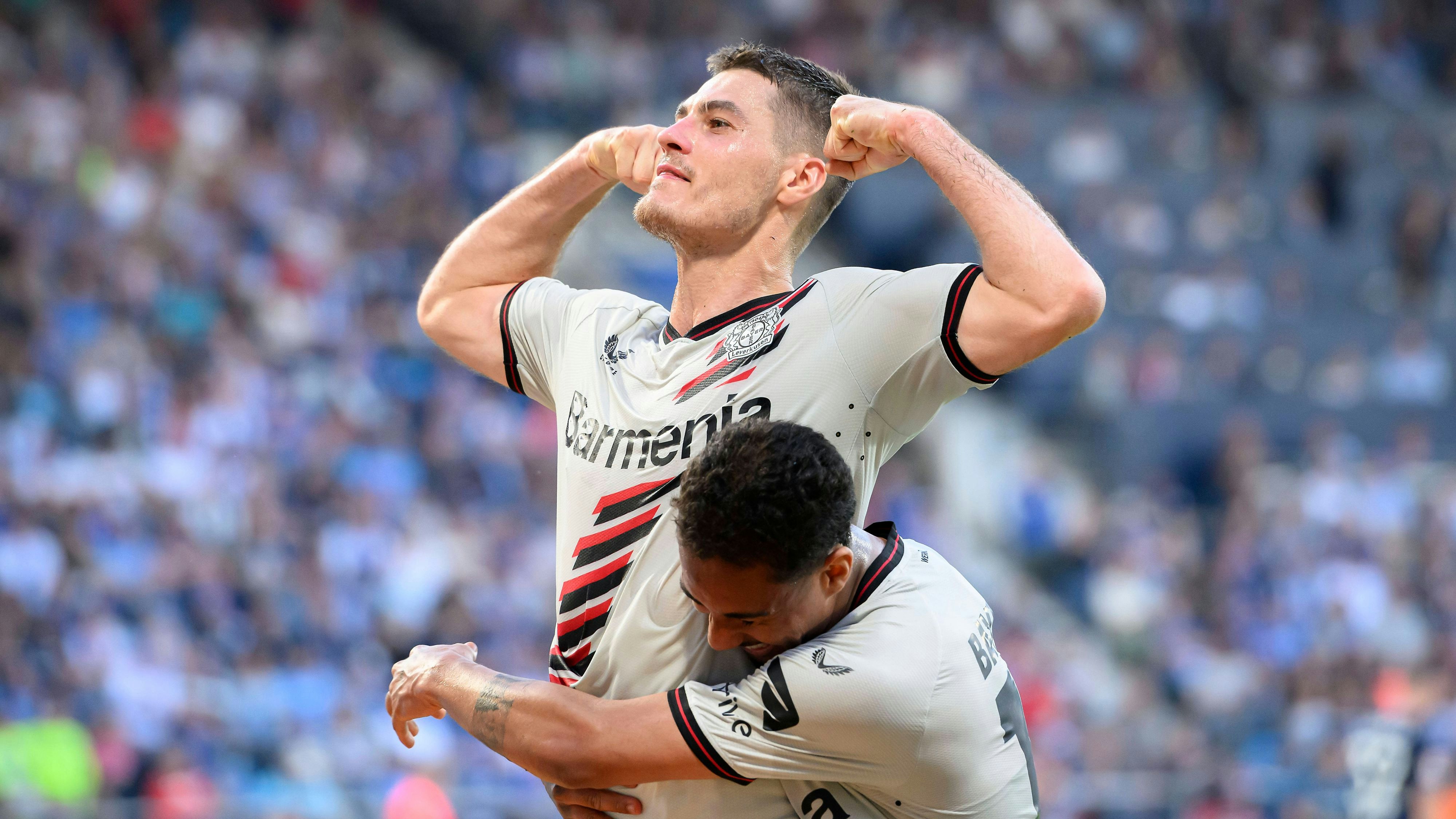 Patrik Schick sorgte für die Leverkusen-Führung.