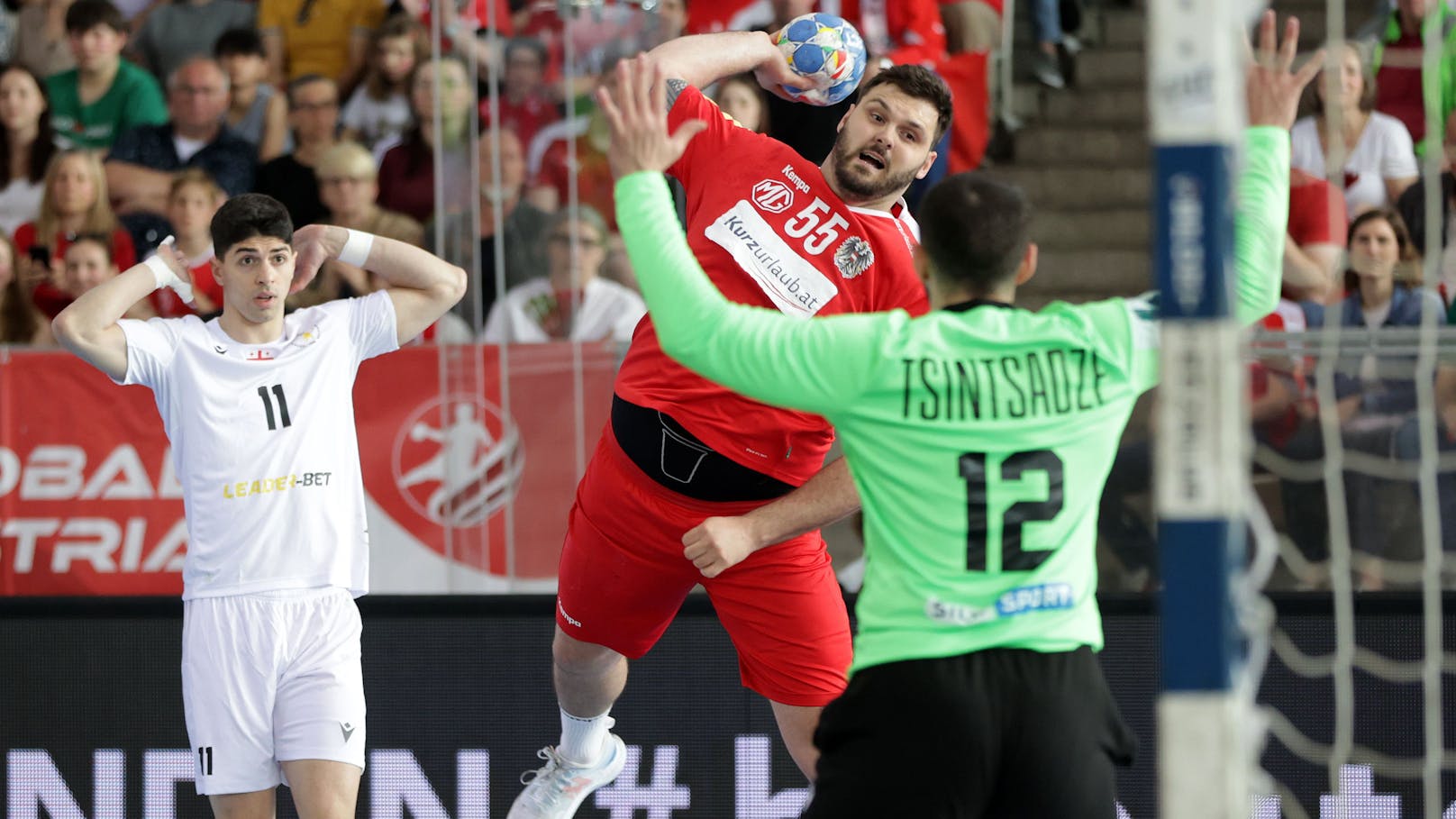 Österreich ist nach Sieg gegen Georgien bei Handball-WM