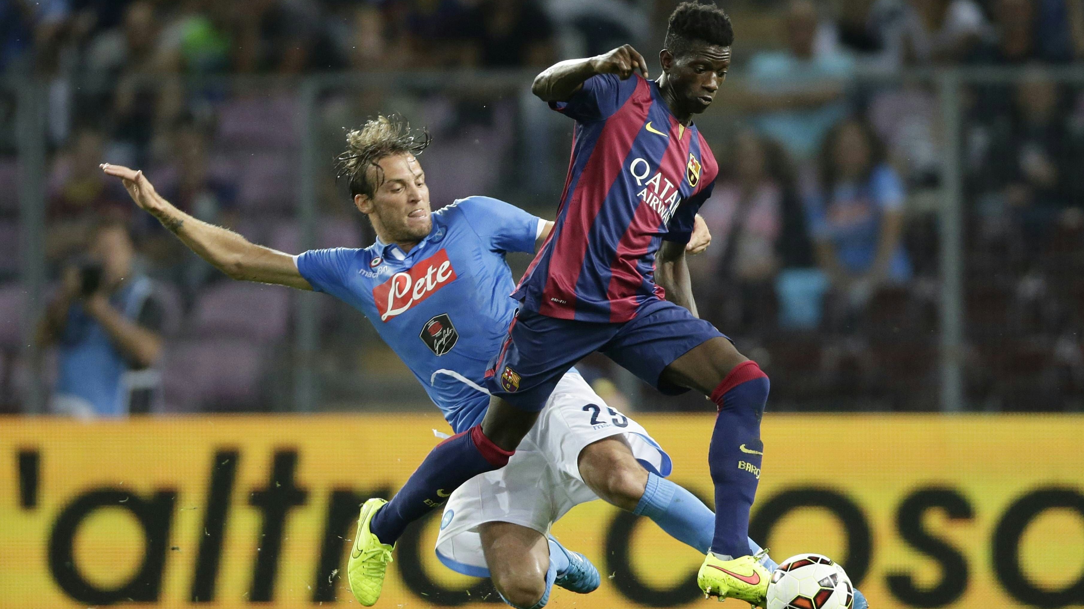 Edgar Le lief auch fünfmal für den FC Barcelona auf.