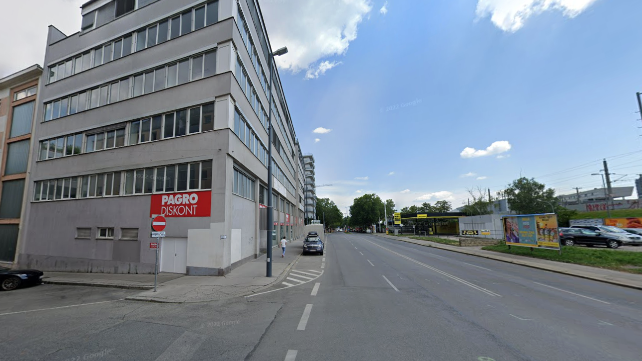 Im Bereich der Eichenstraße/Fockygasse wird ein geschützter Radweg errichtet.