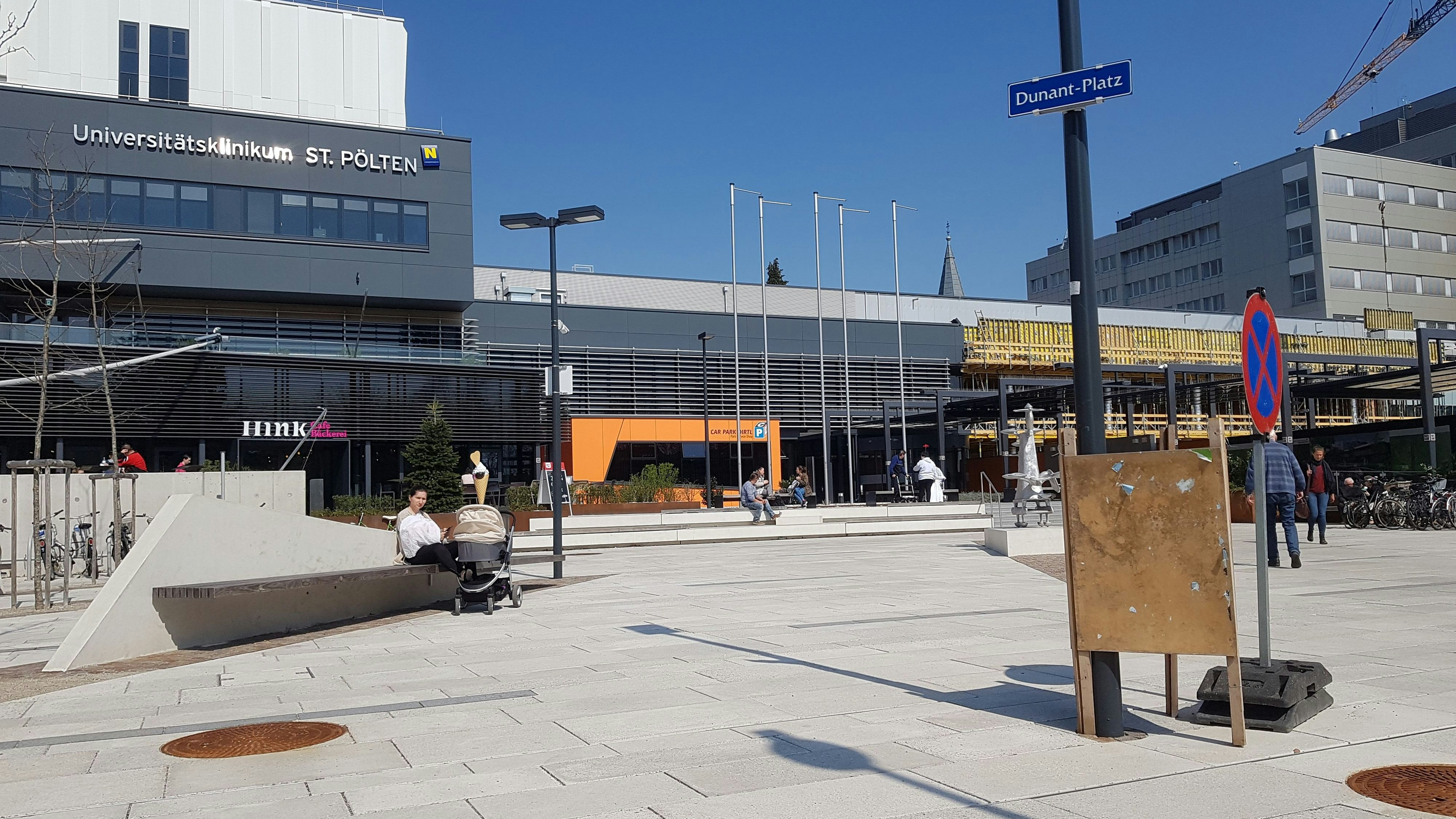 Die Universitätsklinik St. Pölten bietet viel neuen Platz für die medizinische Versorgung im Land