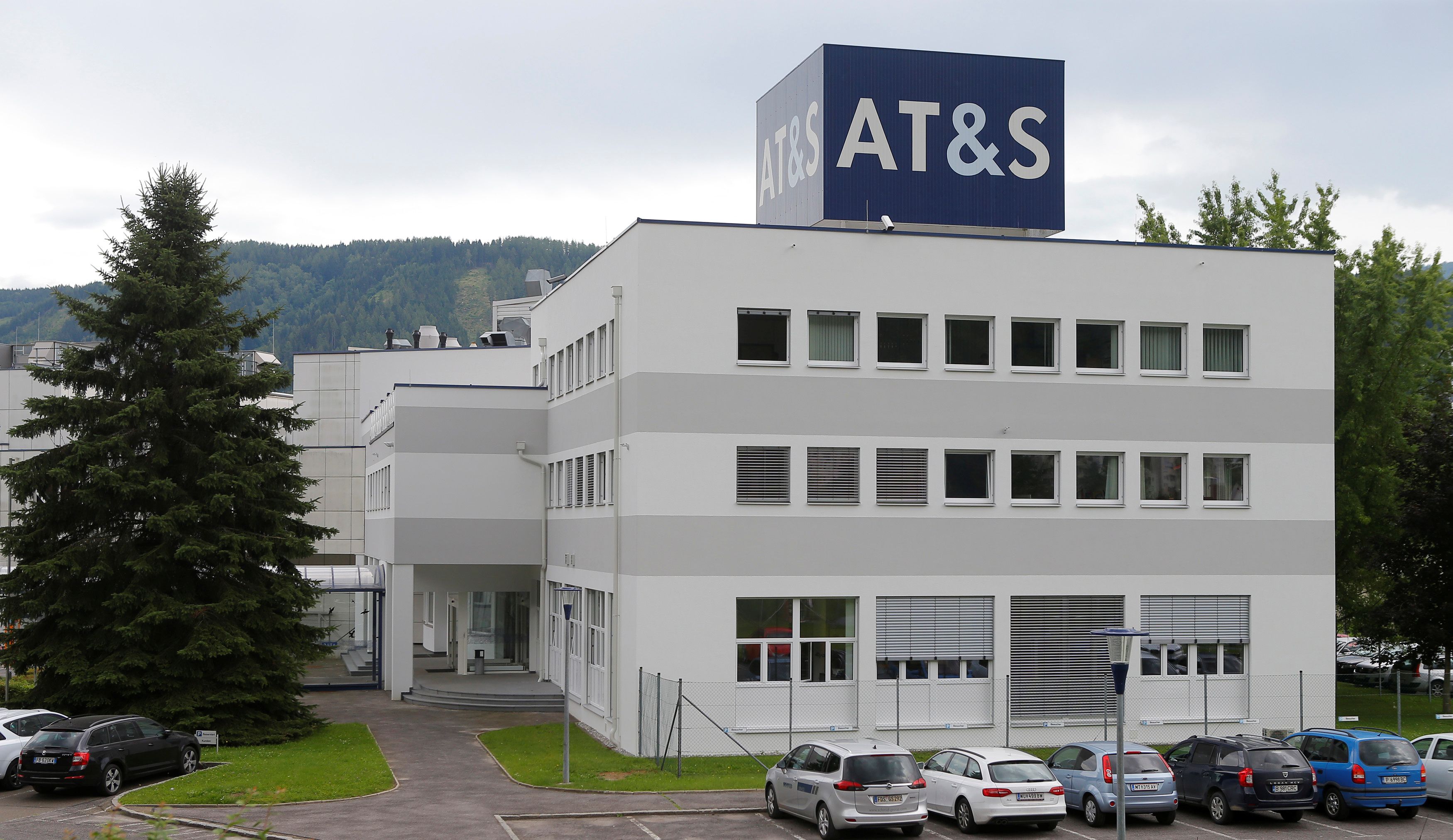 Der Unternehmenssitz von AT&S in Leoben. (Archivbild)