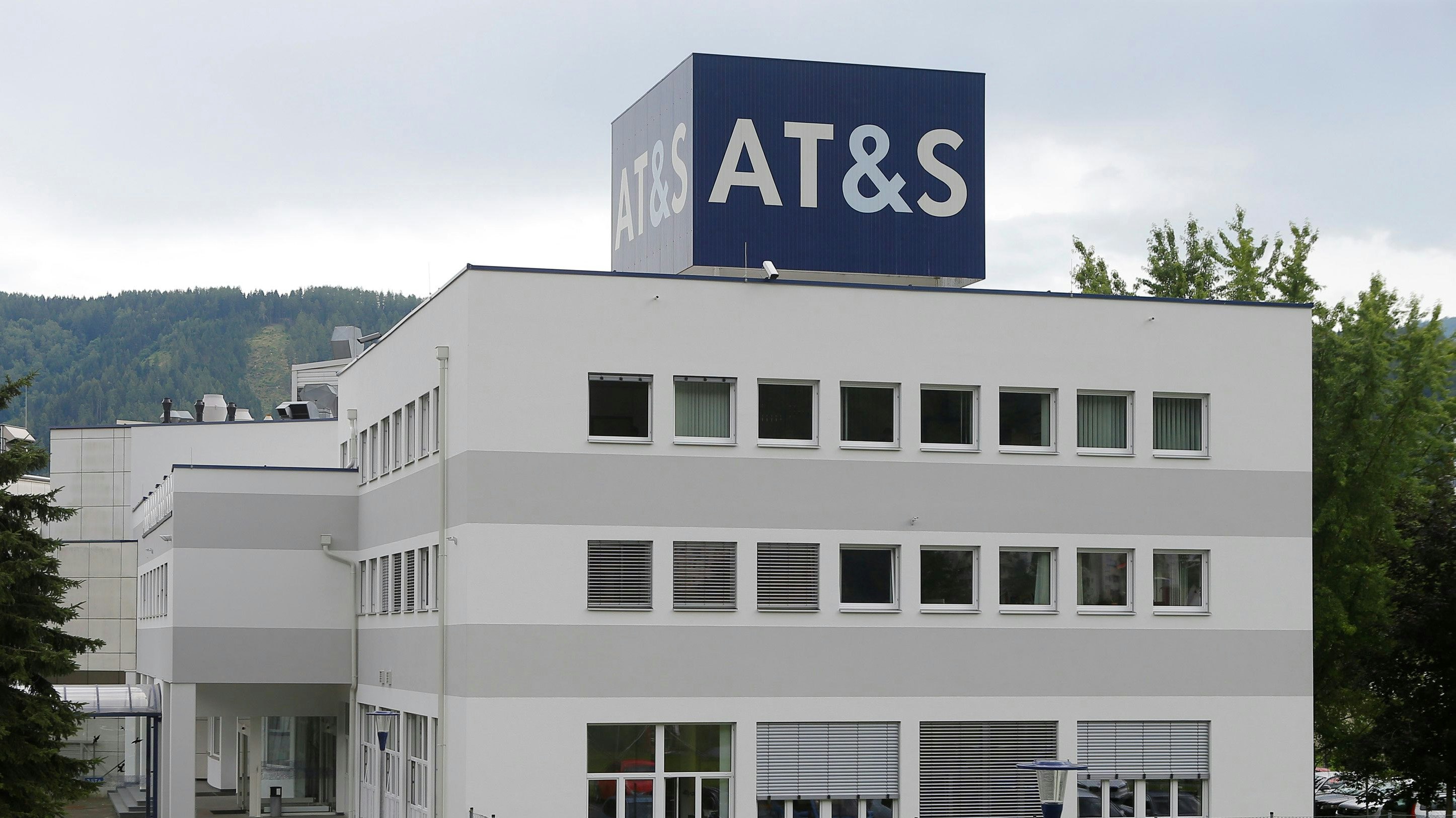 Der Unternehmenssitz von AT&S in Leoben. (Archivbild)