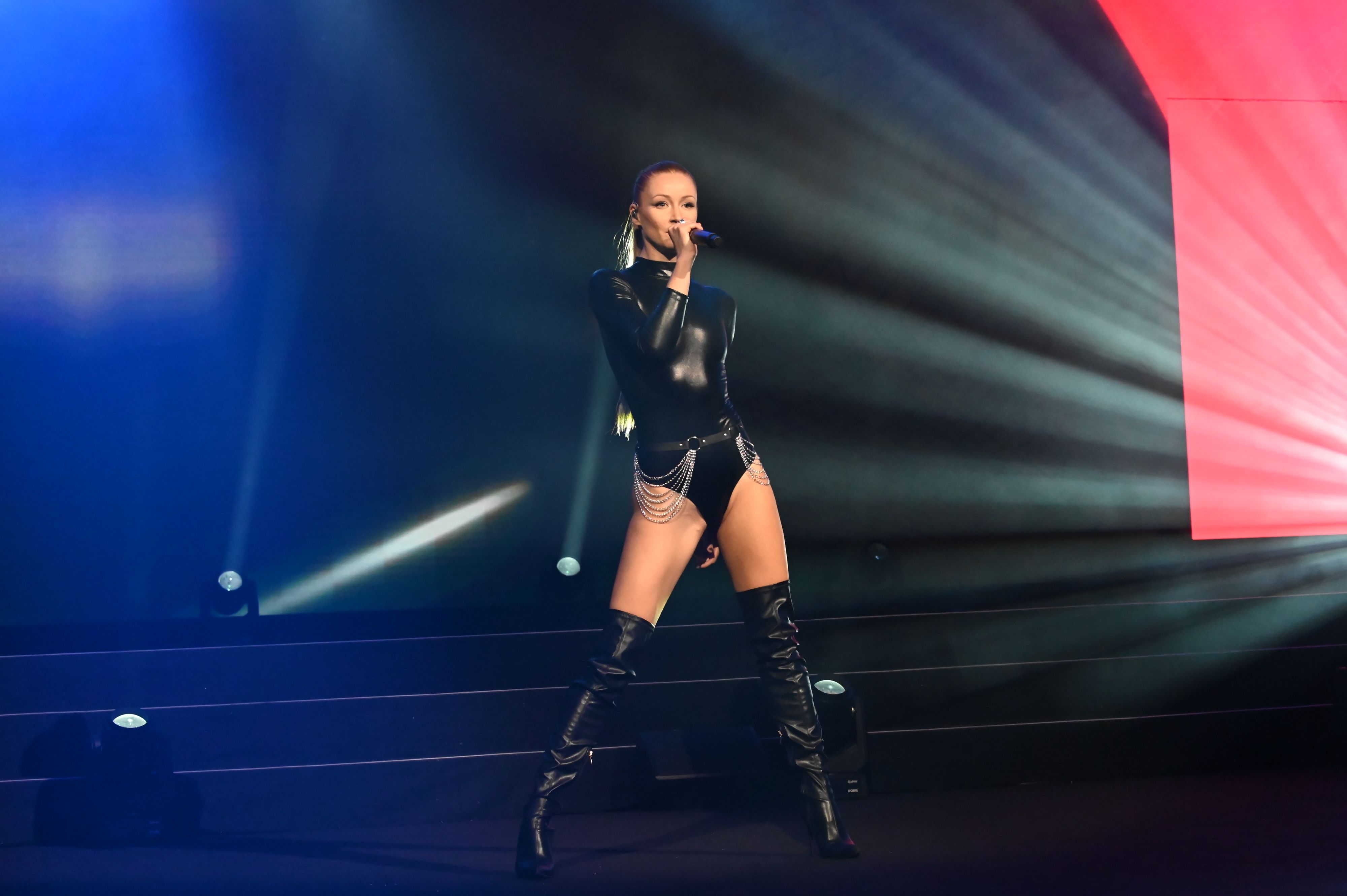 Kaleen Dienstagabend auf der Bühne der Marx Halle in Wien