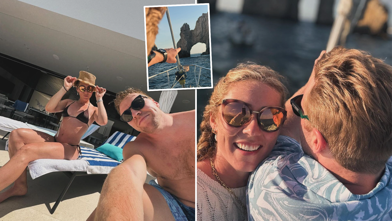 Mikaela Shiffrin und Aleksander Aamodt Kilde genießen die Auszeit im Urlaub.