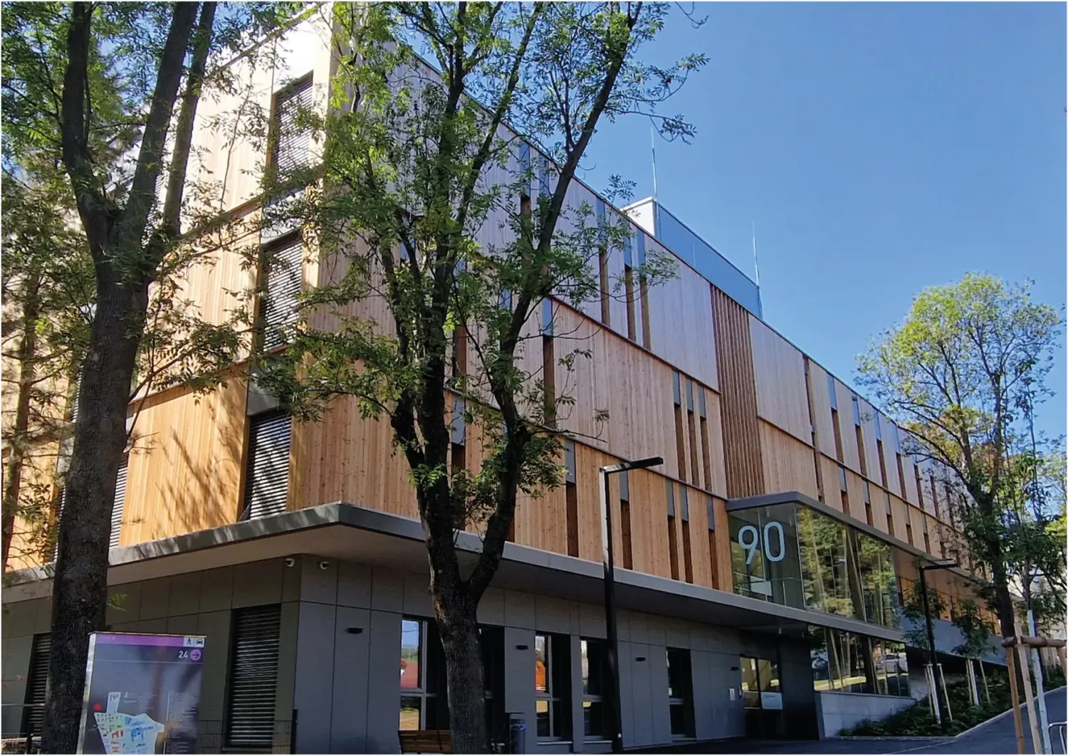 Holzmodulbau der Psychiatrische Abteilung Klinik Ottakring