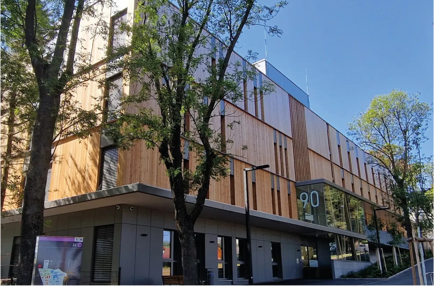 Holzmodulbau der Psychiatrische Abteilung Klinik Ottakring