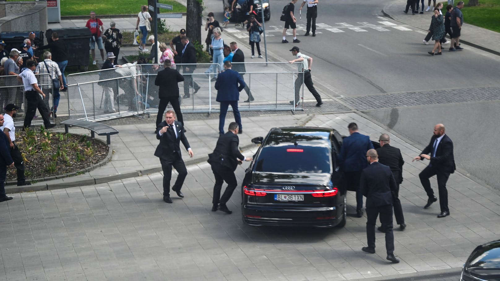 Attentat! Slowakischer Regierungschef angeschossen
